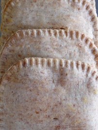 Golden Krust Jamaican Vegetable Patties, wrapped in a healthful whole wheat crust.  Buy Jamaican food online.  Try some today. West Indian food. Caribbean food. Food from Jamaica.