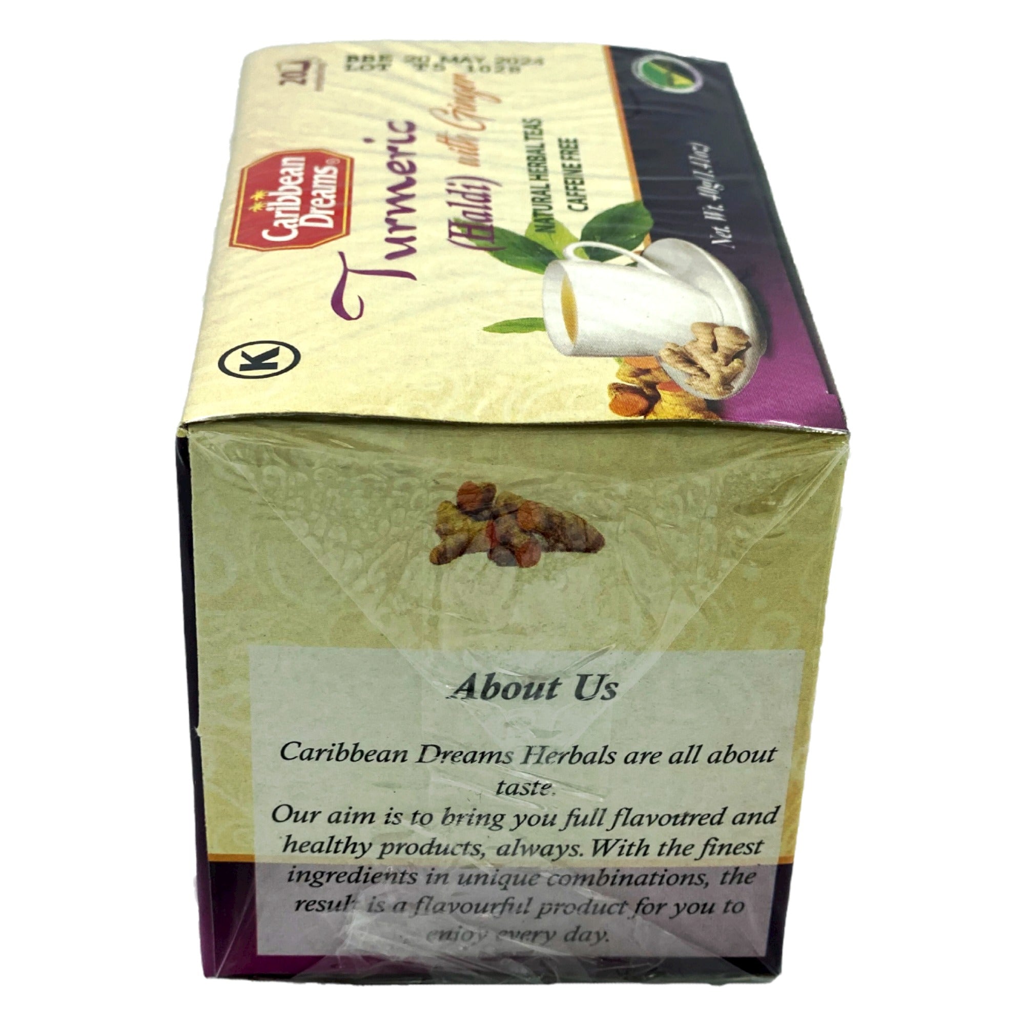 CARIBBEAN DREAMS TURMERIC TEA 40G (1.41OZ)