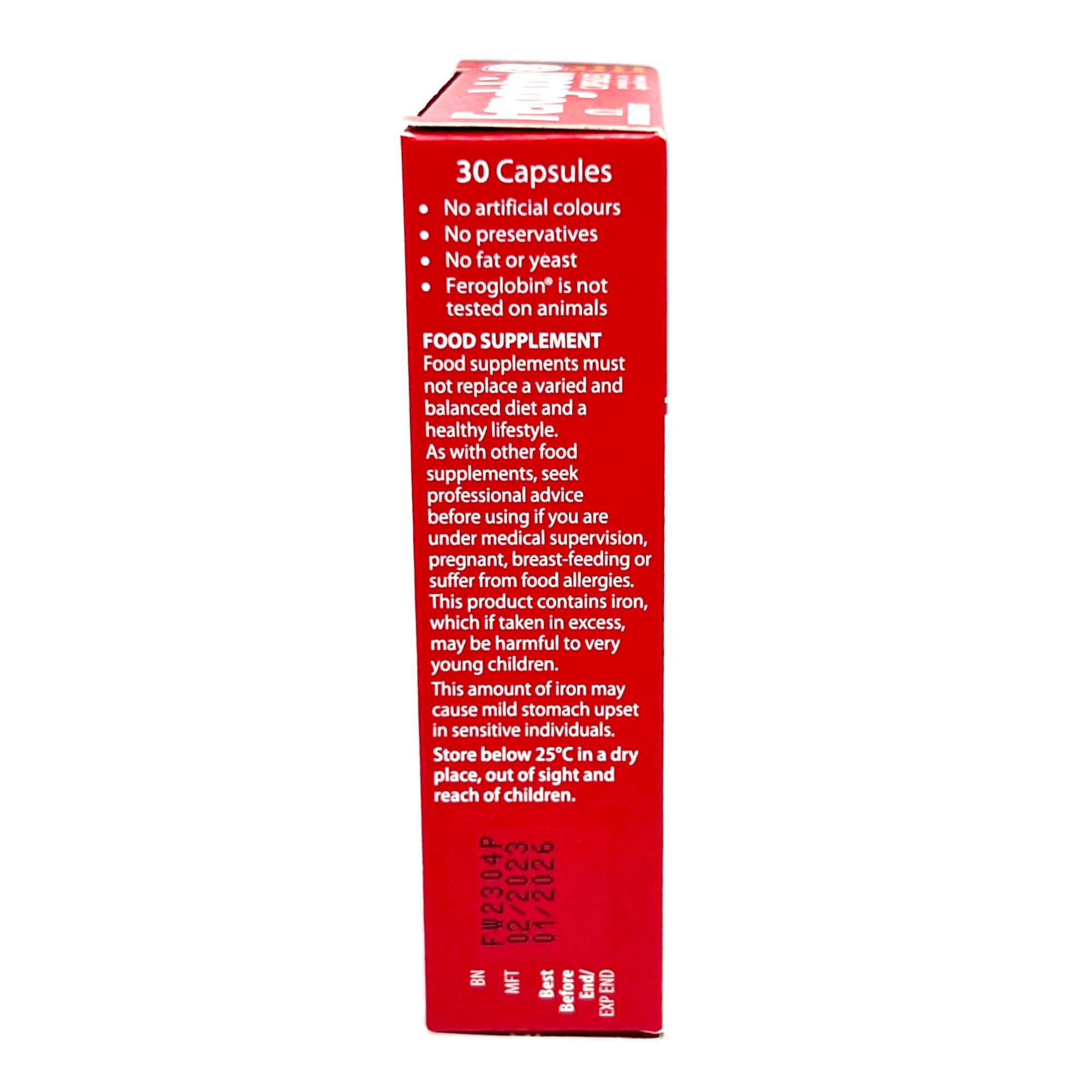 Feroglobin 30 Capsules