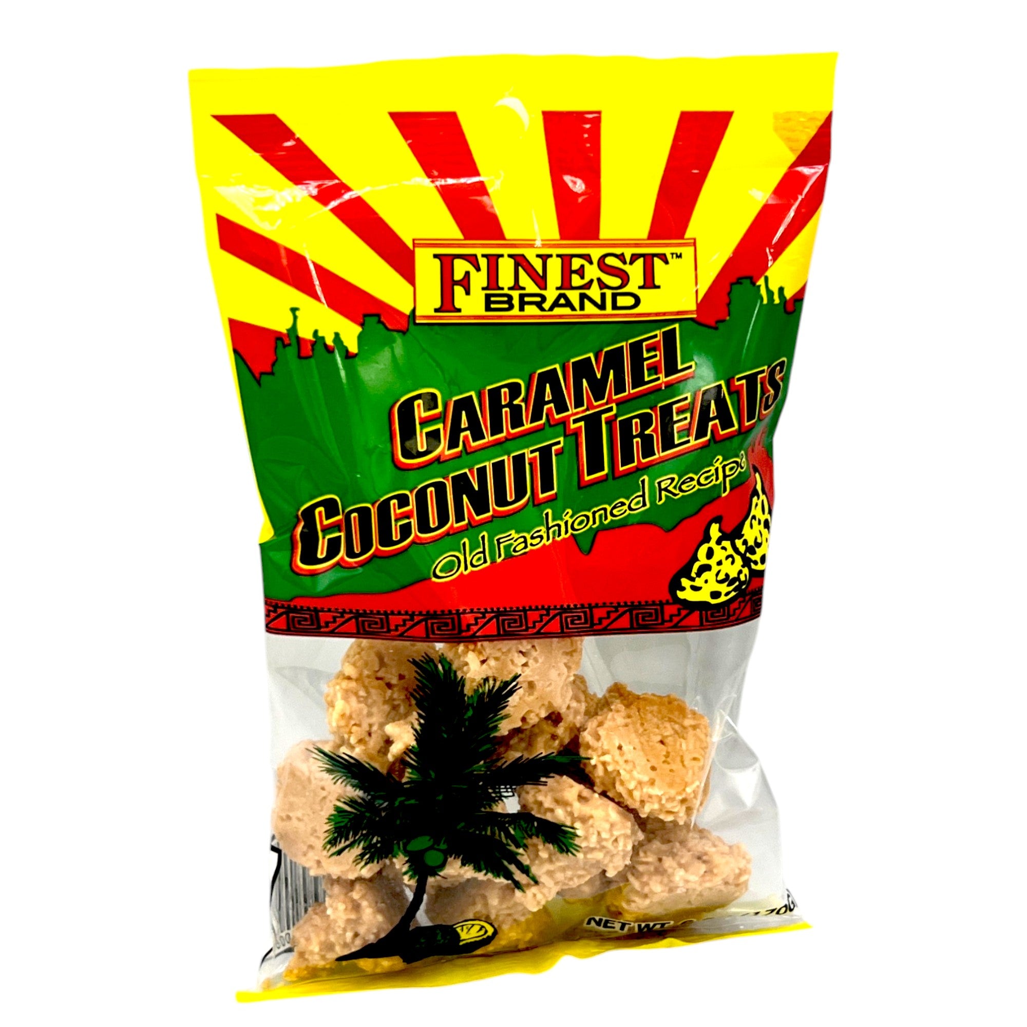Finest Brand Caramel Coconut Treats 6 Oz.