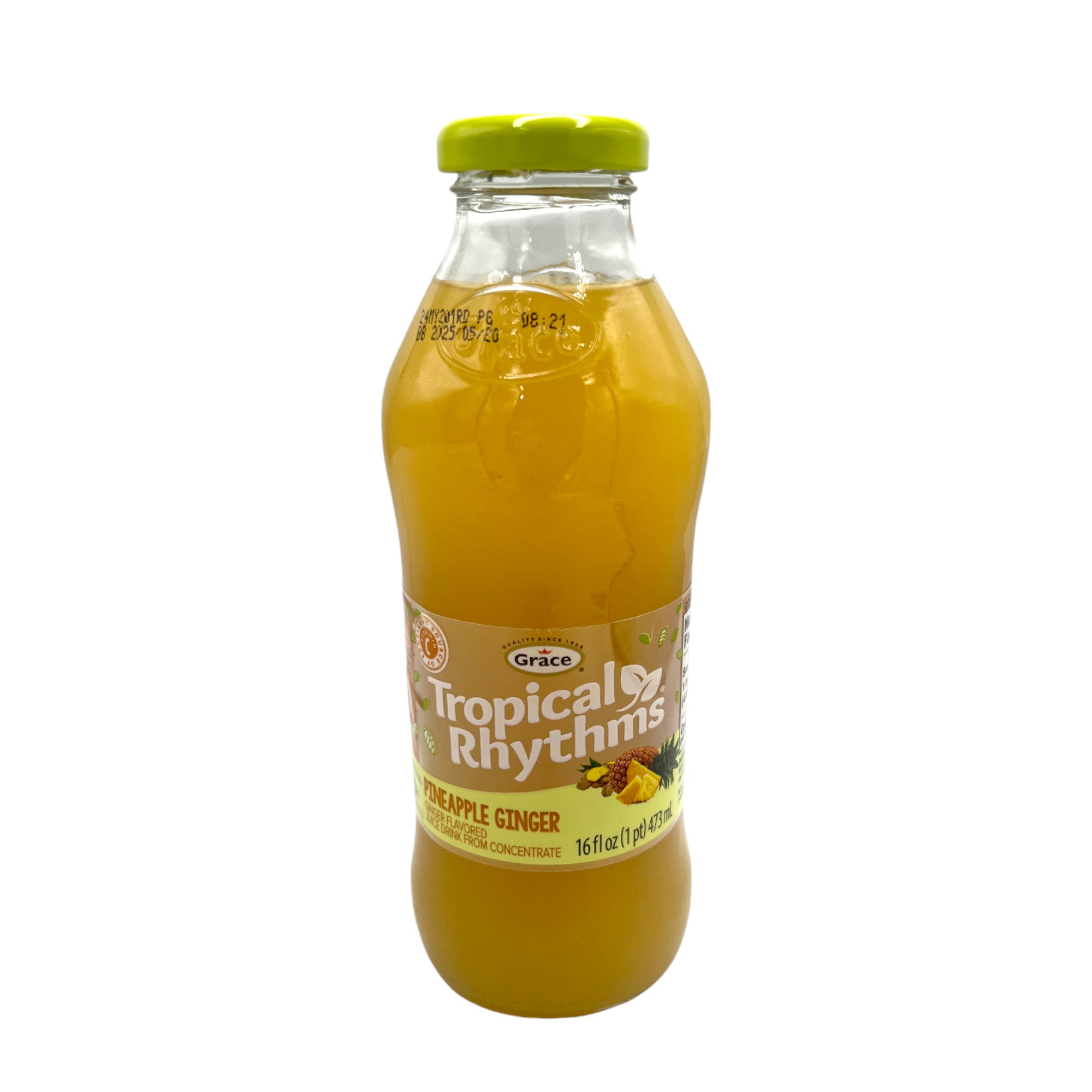 GRACE TROPICAL RHYTHMS PINEAPPLE GINGER 16 FL OZ (473mL)