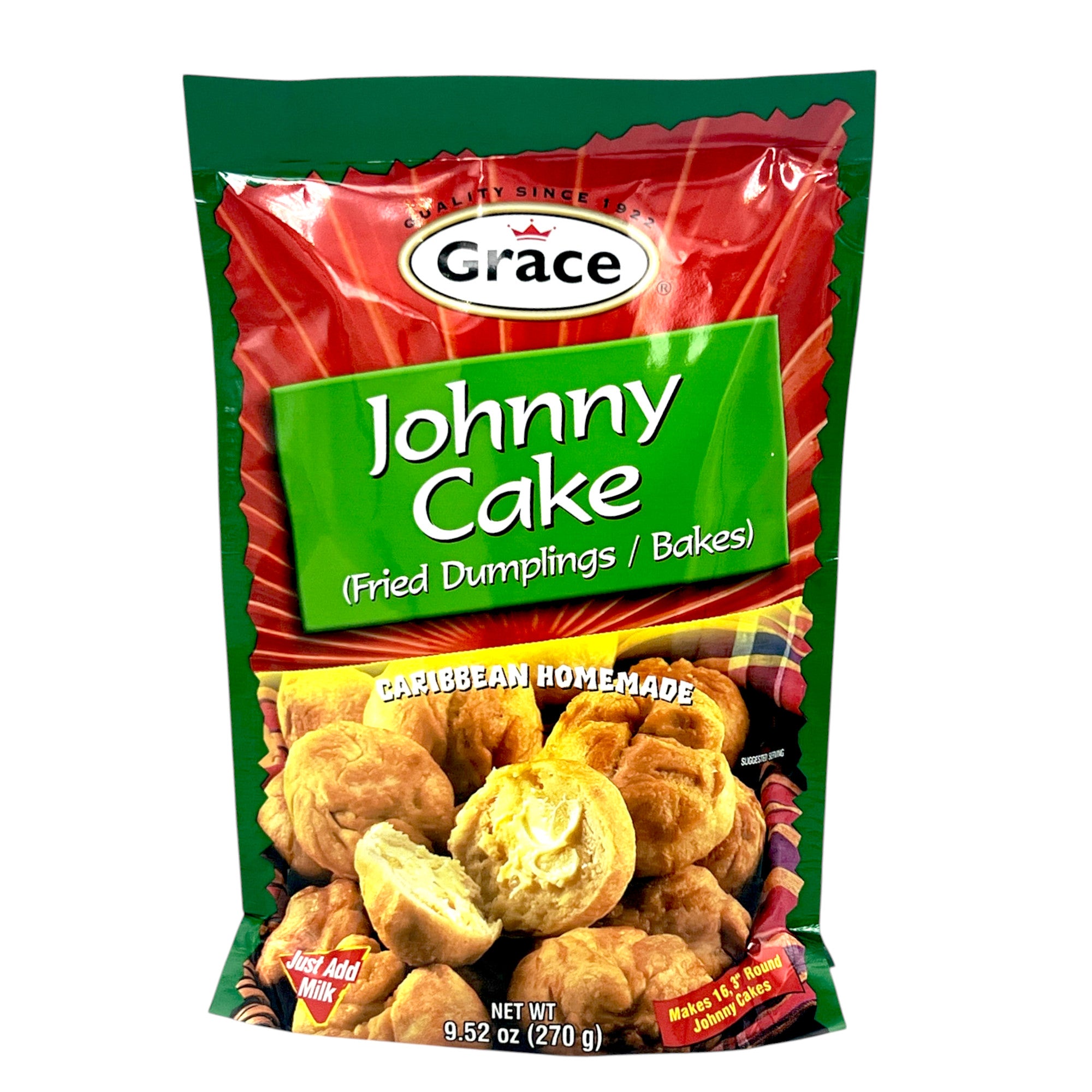 Grace Johnny Cake 9.5 Oz (270 G)