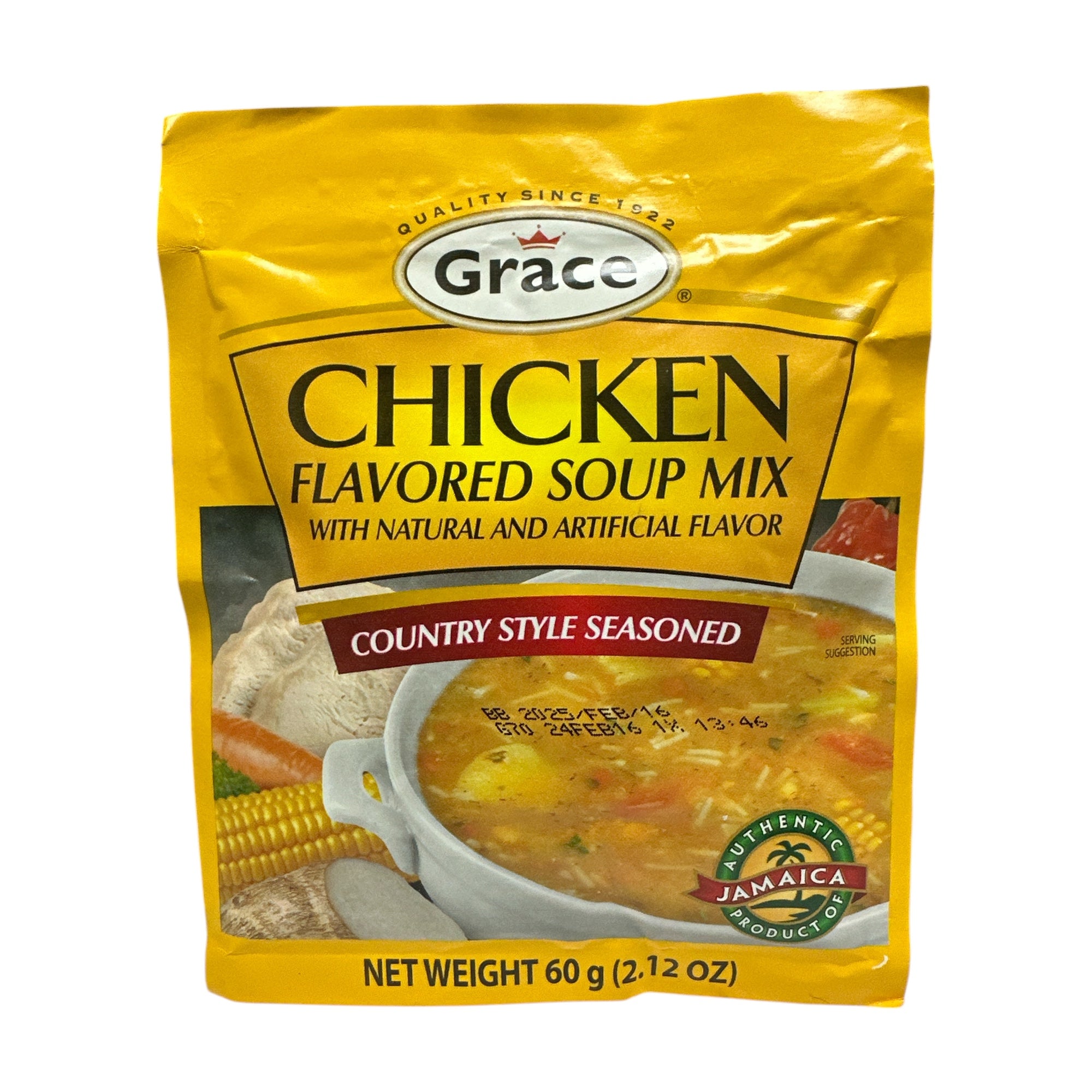 Grace Chicken Noodle Flavored Soup Mix 2.12 Oz