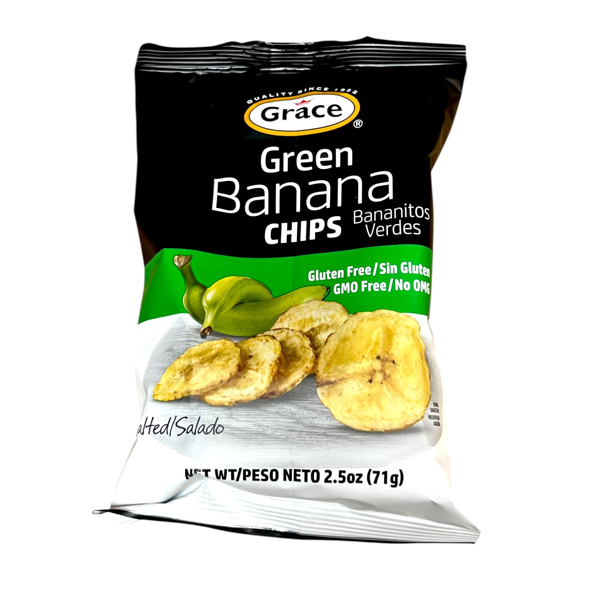 Grace Green Banana Chips 3Oz