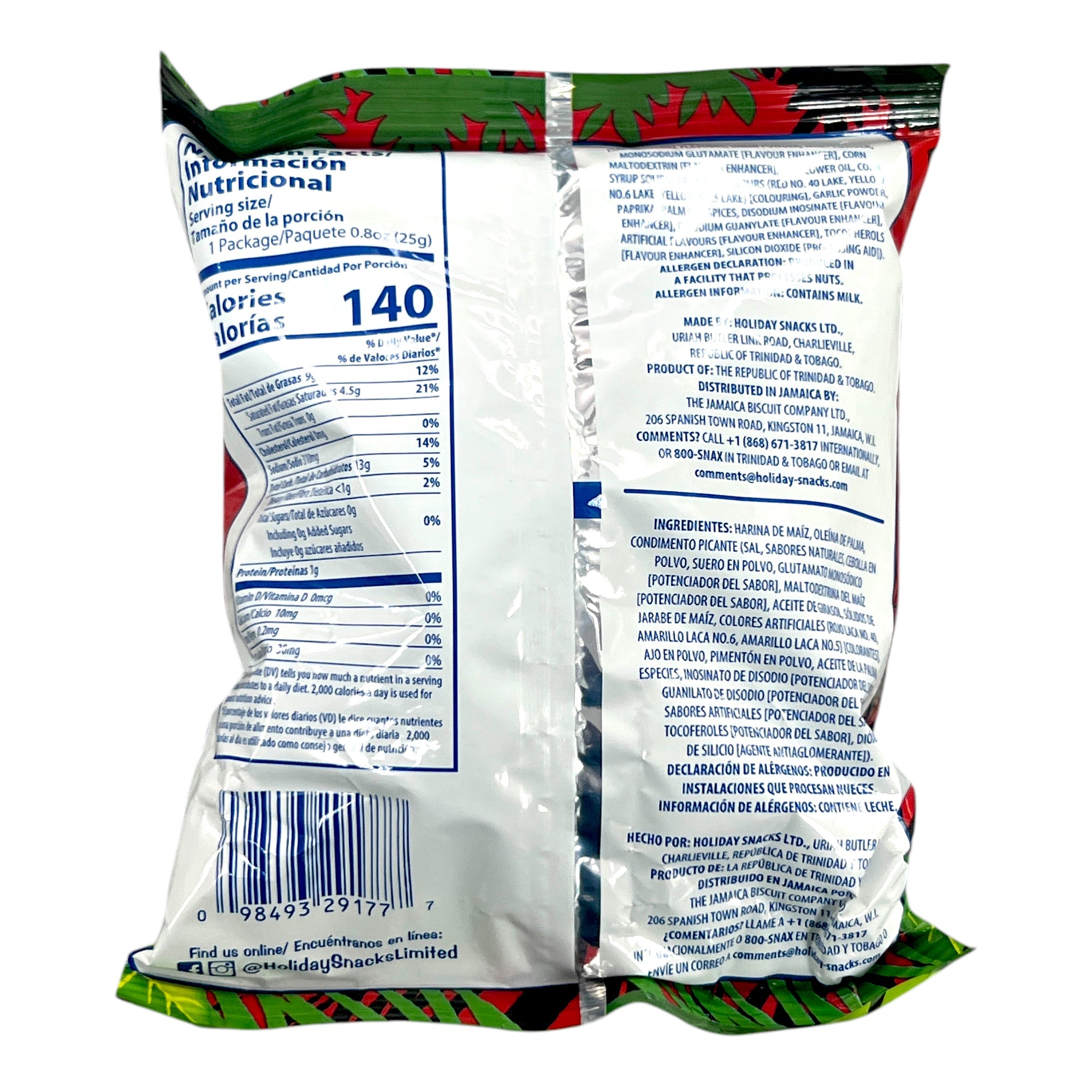 Holiday Big Foot Hot & Spicy 25 G