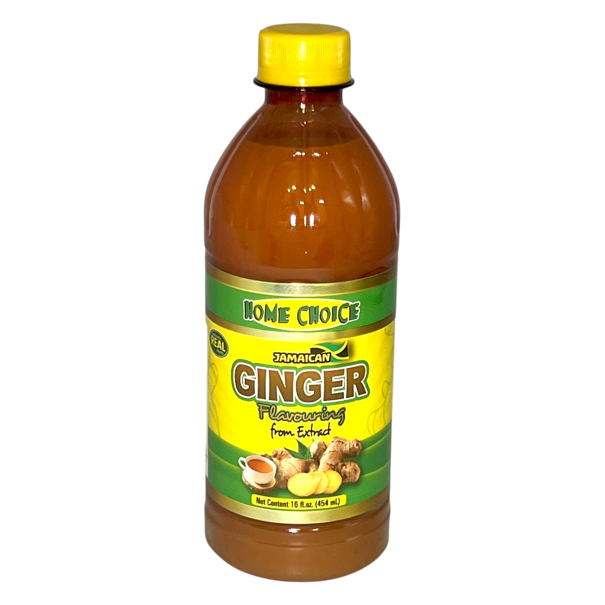 Home Choice Jamaican Ginger Flavouring Extract 16 Fl Oz (454Ml)
