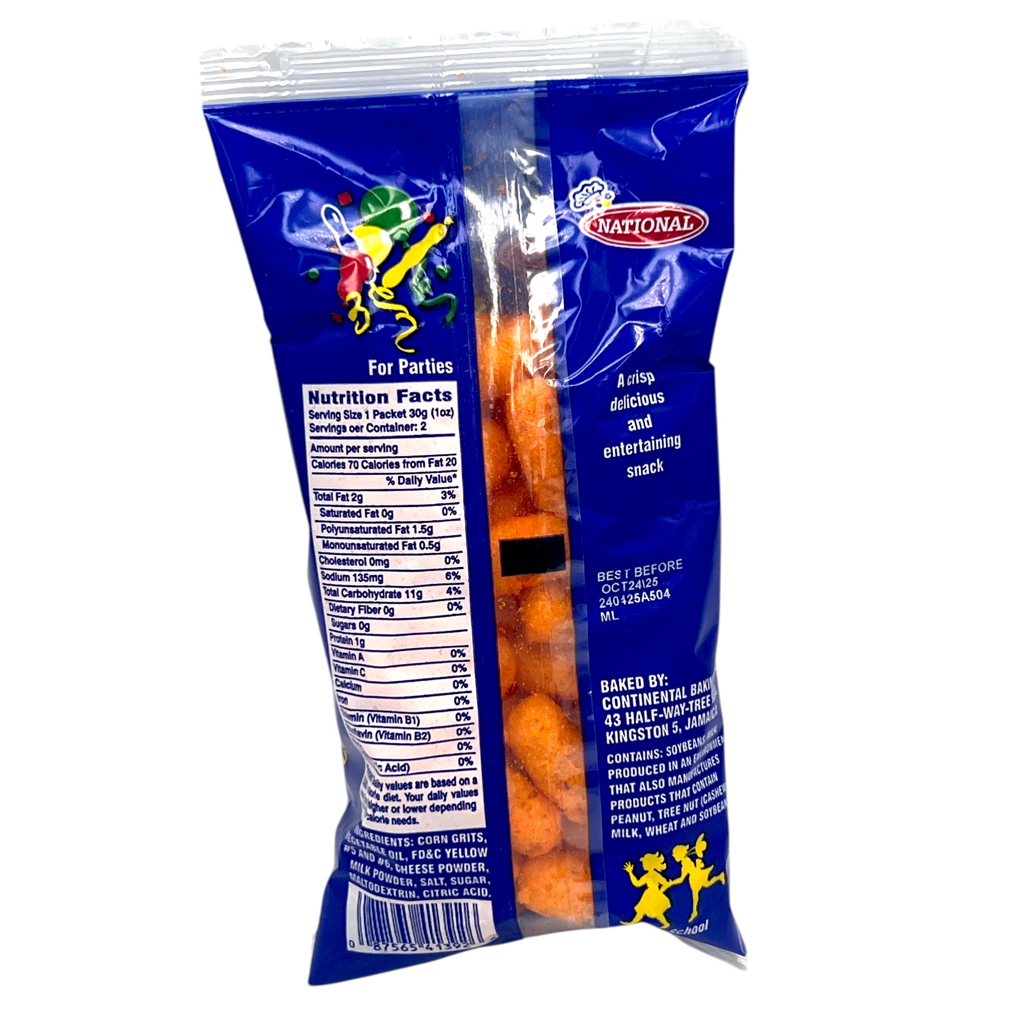 National Cheese Curls 30 G