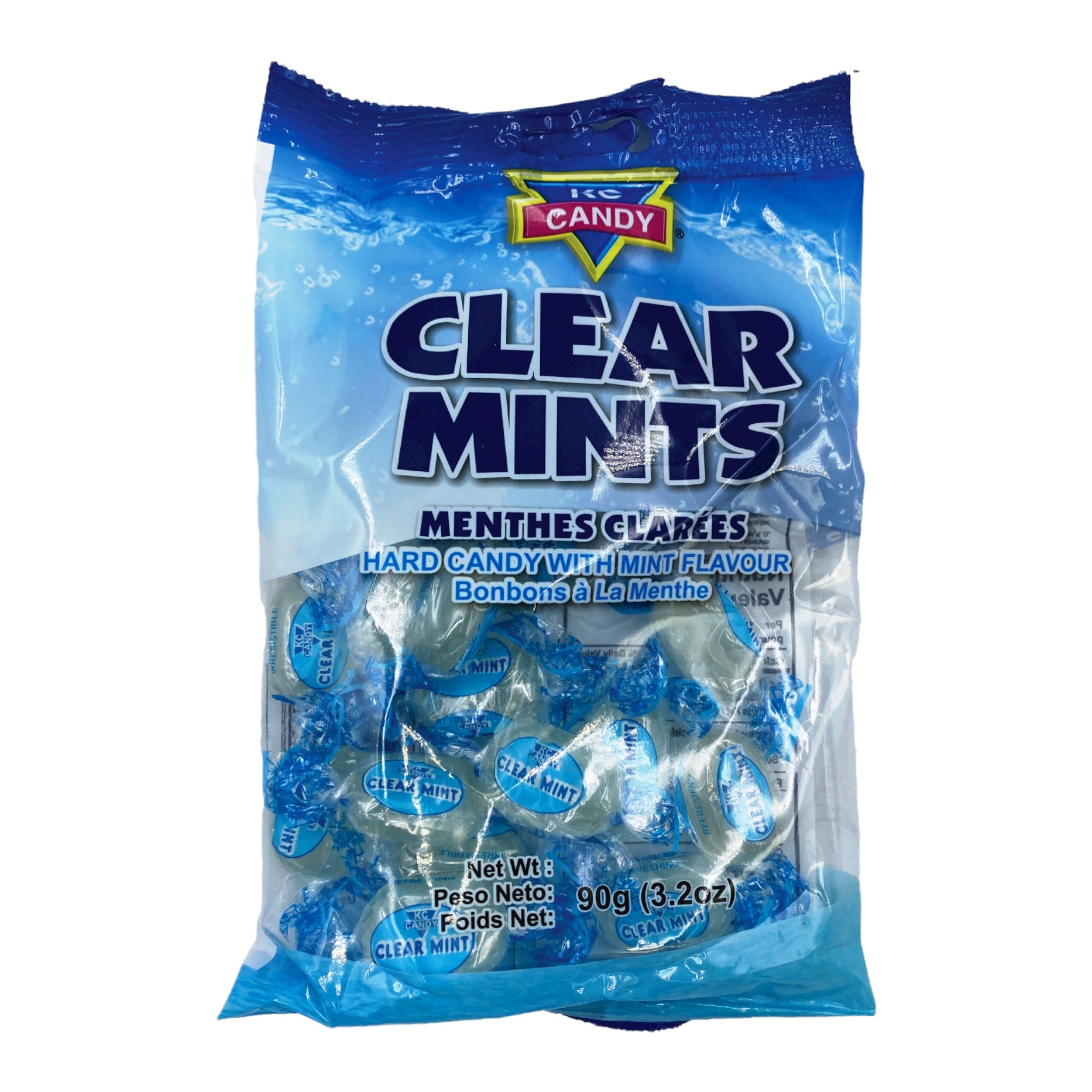 KC CLEAR MINTS 3.2 OZ (90g)