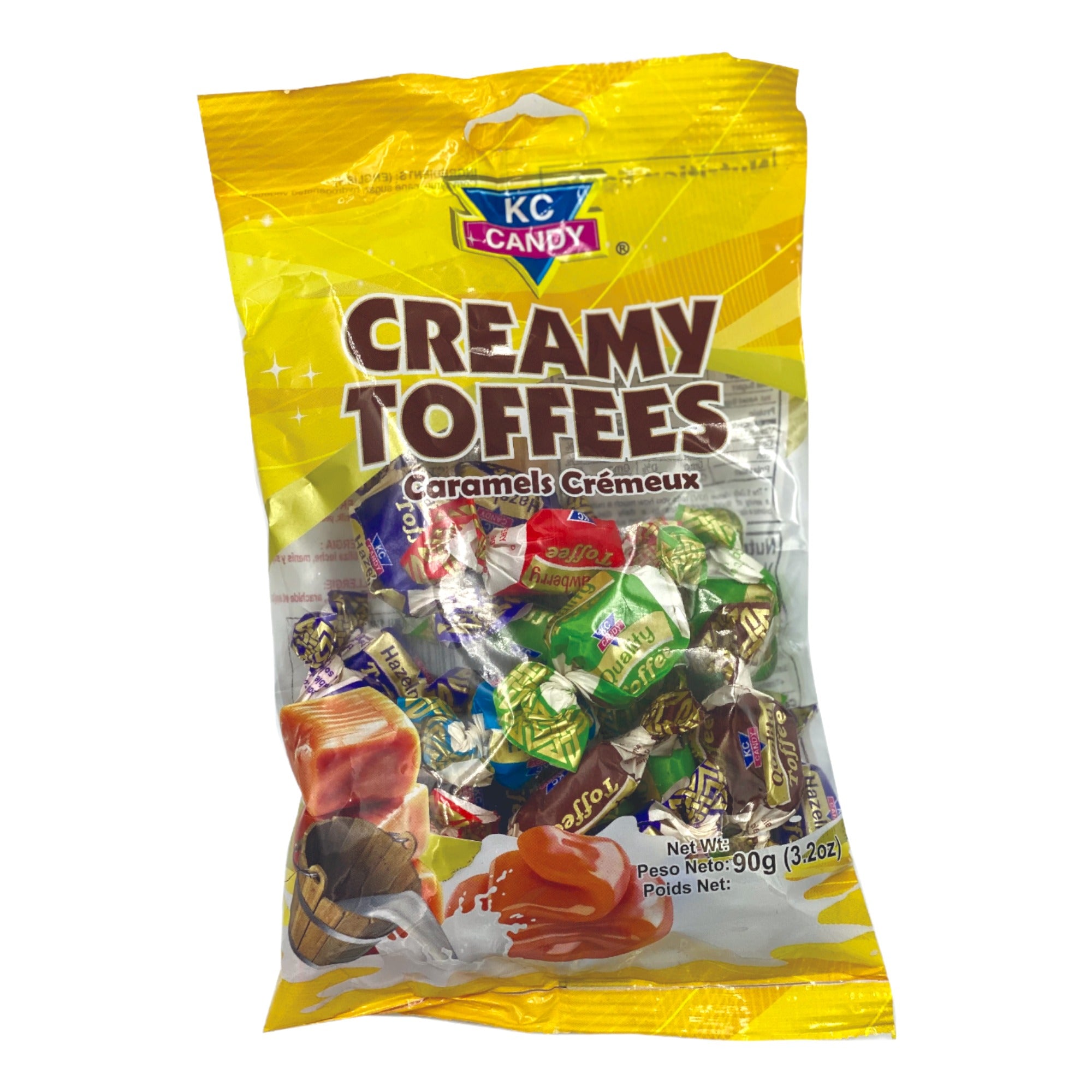 KC CREAMY TOFFEES 3.2 OZ (90g)
