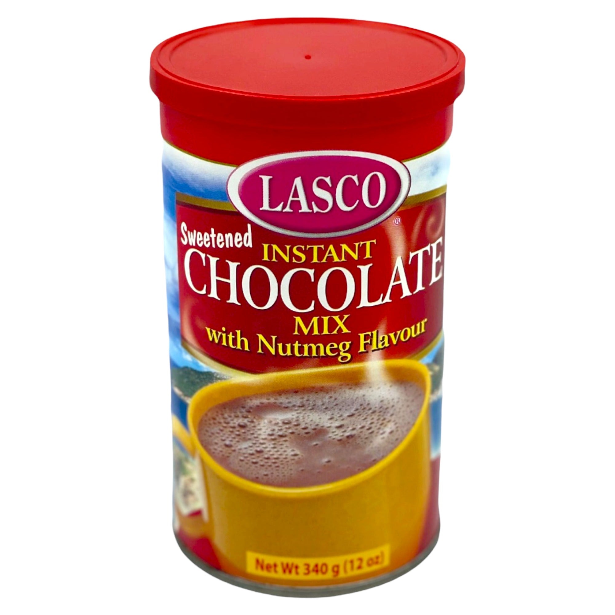 LASCO INSTANT CHOCOLATE MIX WITH NUTMEG 12 OZ (340G)