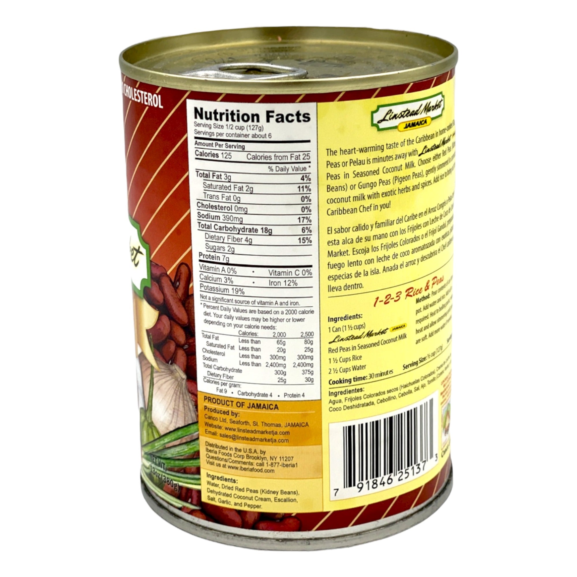 LINSTEAD MARKET RED PEAS 13 OZ