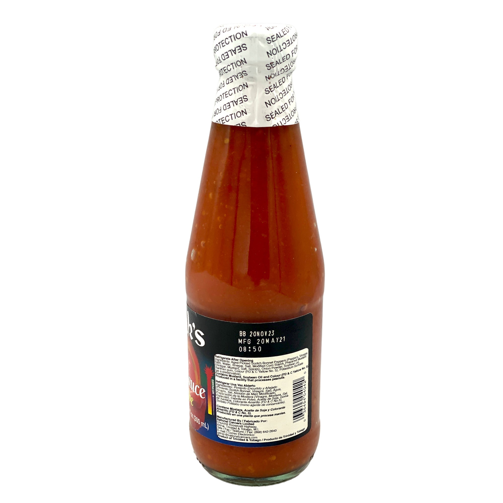MATOUK'S FLAMBEAU HOT SAUCE 10 OZ.