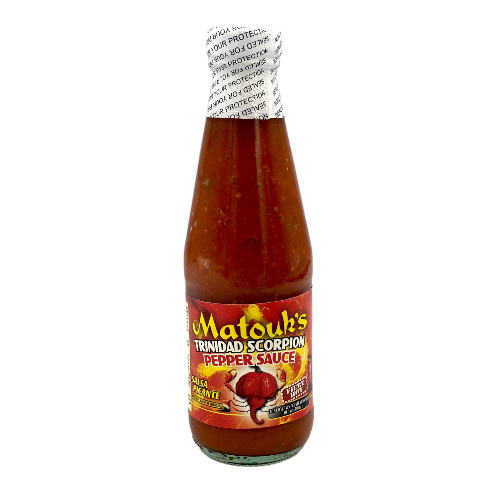 MATOUK'S TRINIDAD SCORPION PEPPER SAUCE 10 FL OZ (300mL)
