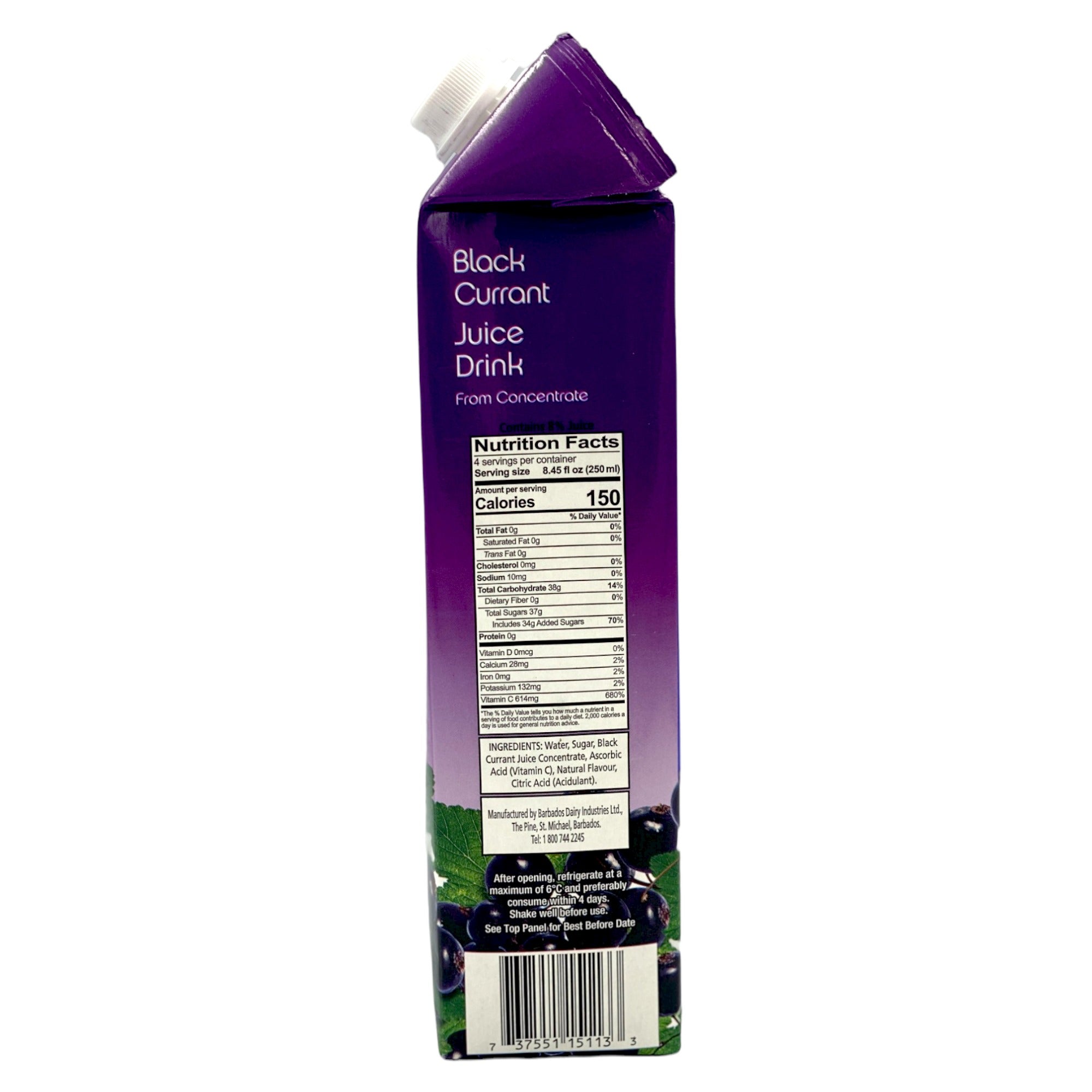 PINEHILL BLACK CURRANT JUICE 1 LITRE