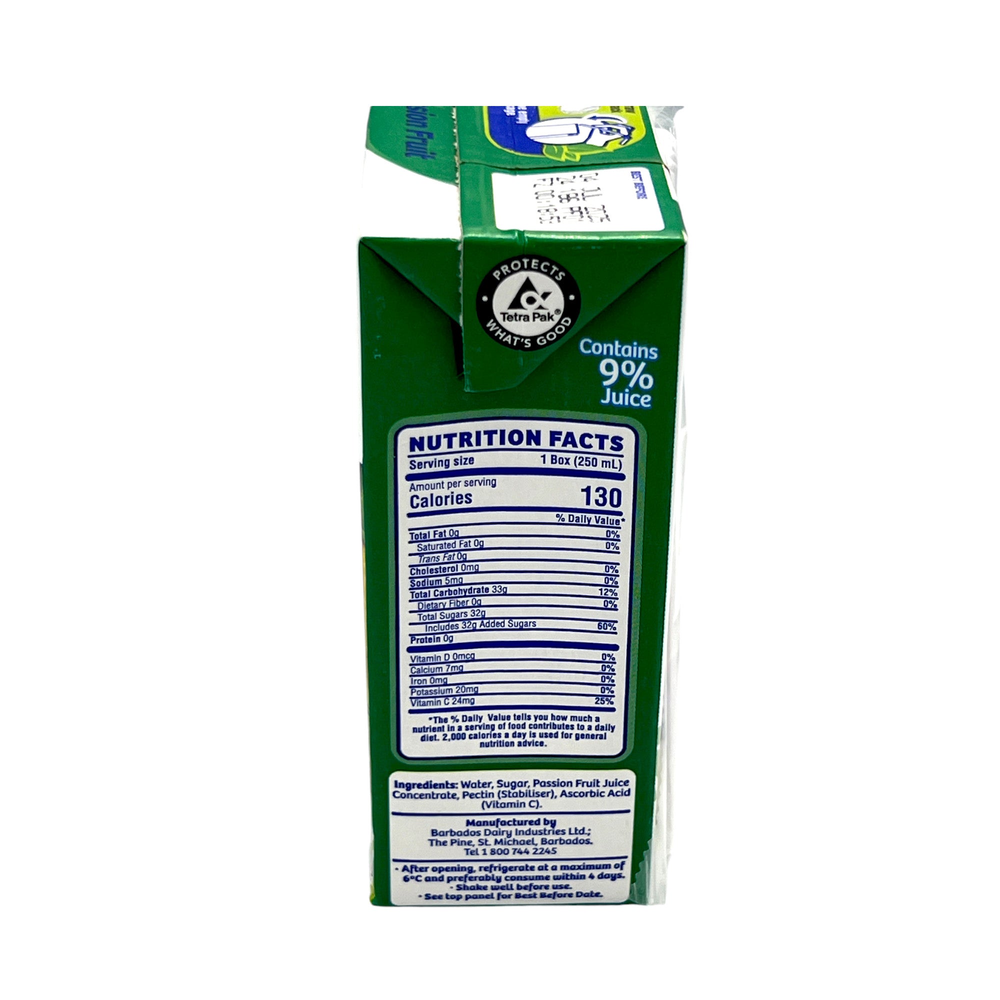 PINEHILL PASSION FRUIT JUICE DRINK 8.45OZ