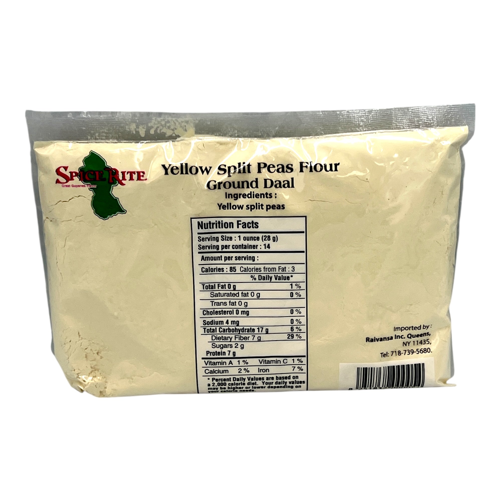 Spiced Rite Yellow Split Peas Flour 400 G