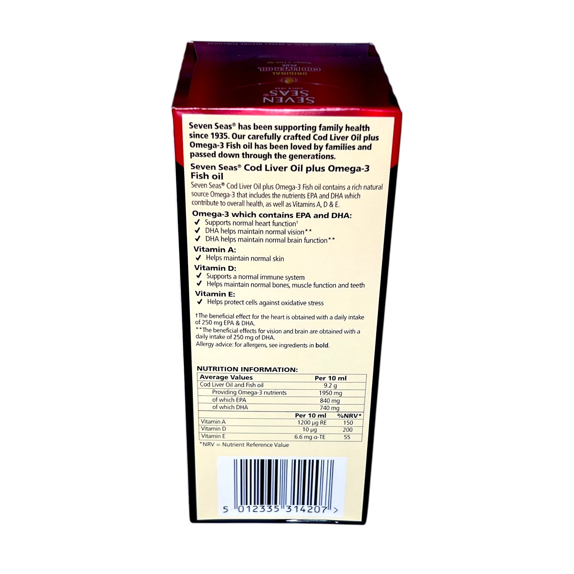 SEVEN SEAS COD LIVER OIL 450 ML