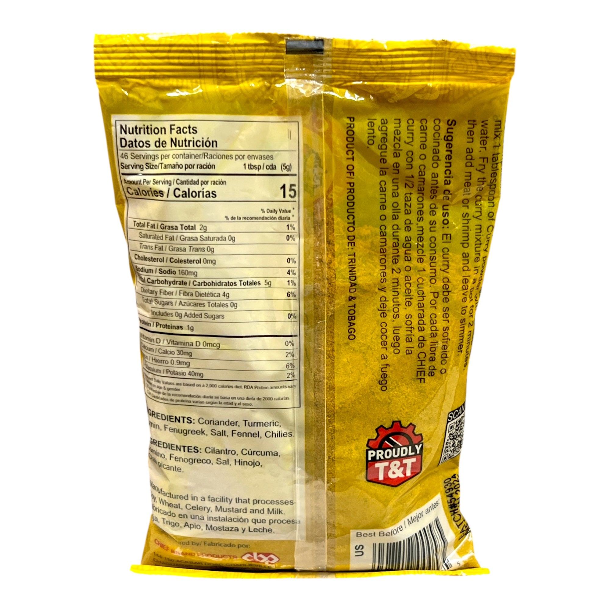 Chief Curry Powder 8 Oz