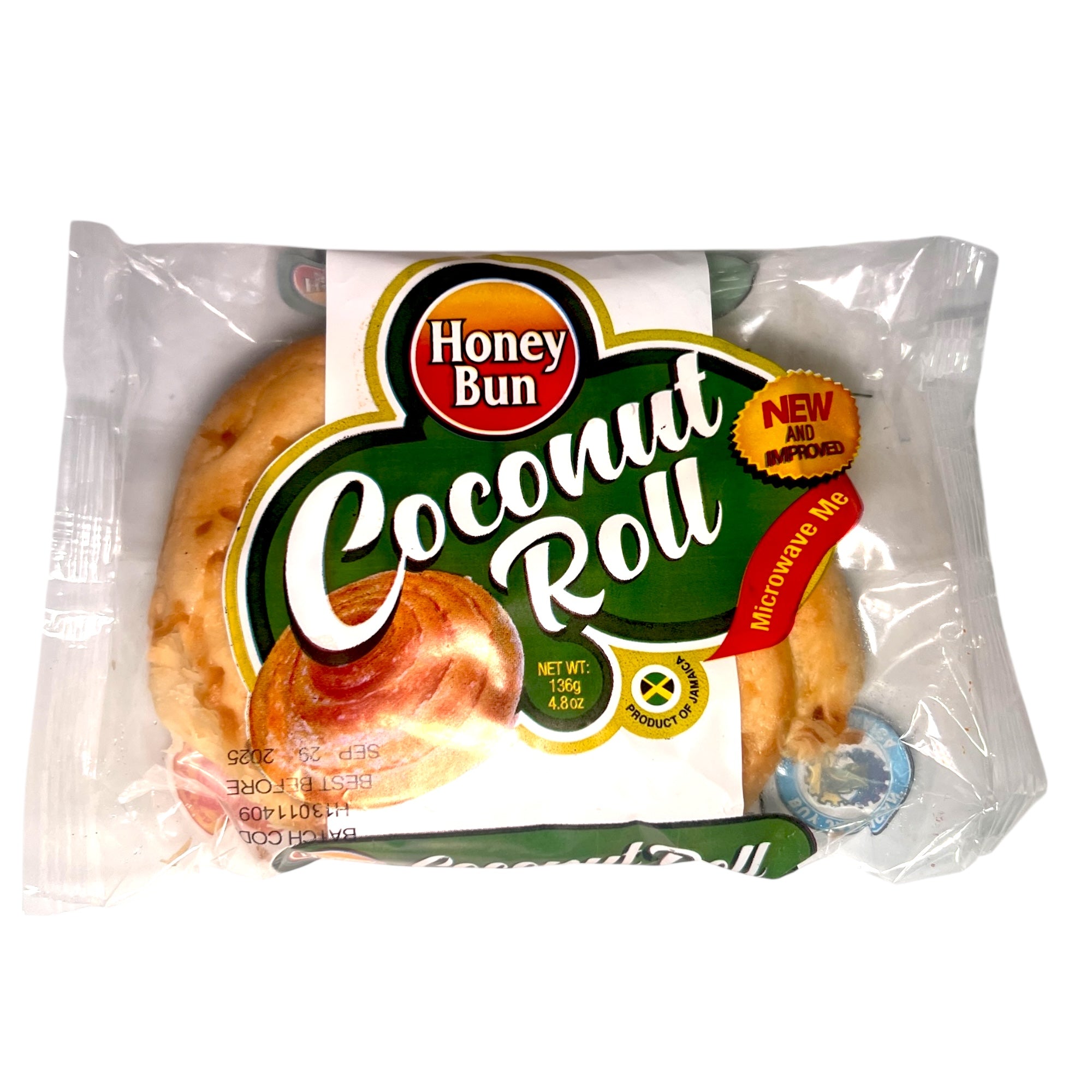 Honey Bun Coconut Roll 4.8 Oz.