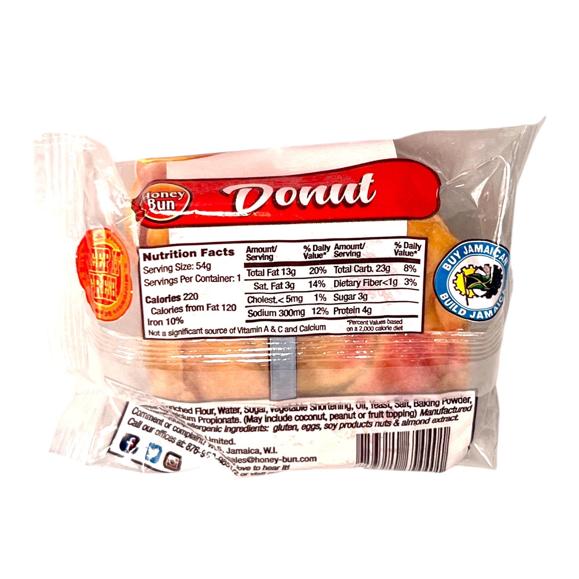 Honey Bun Donut 1.9 Oz.