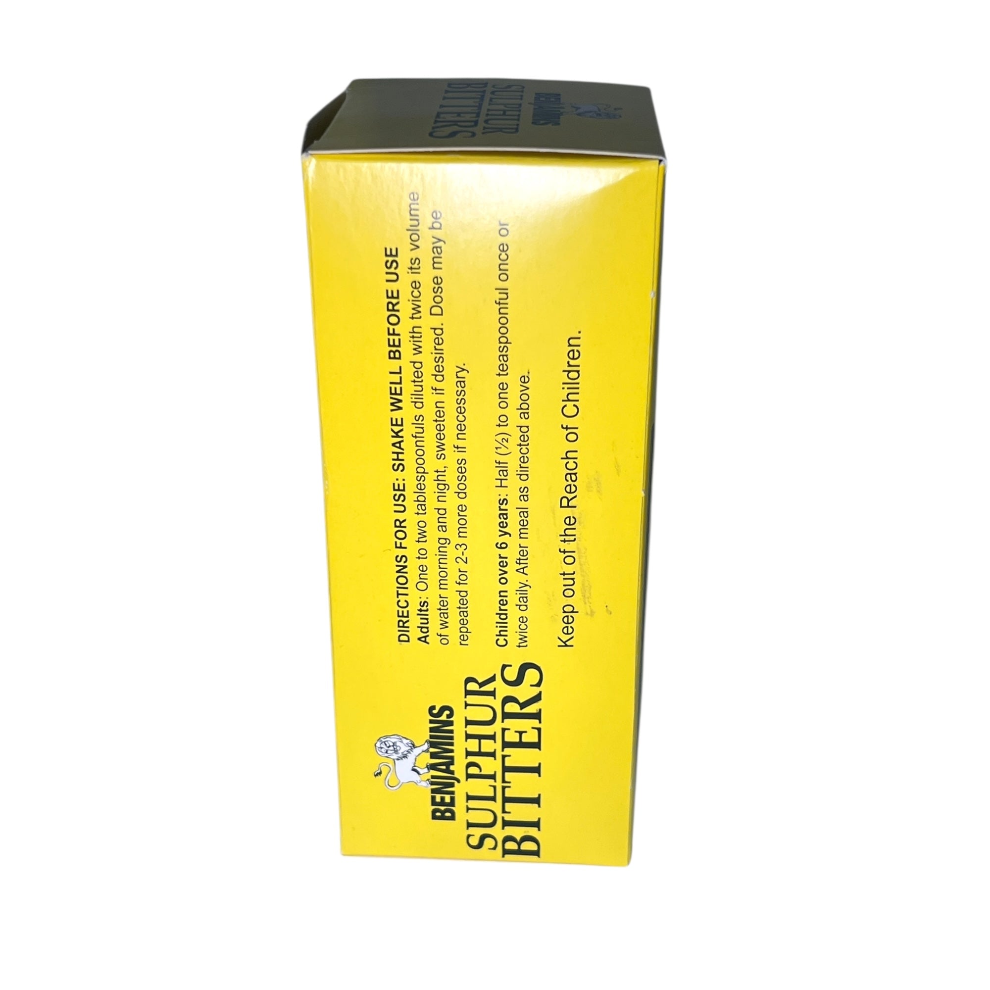 Benjamins Sulphur Bitters 230 ML (8 FL Oz.)