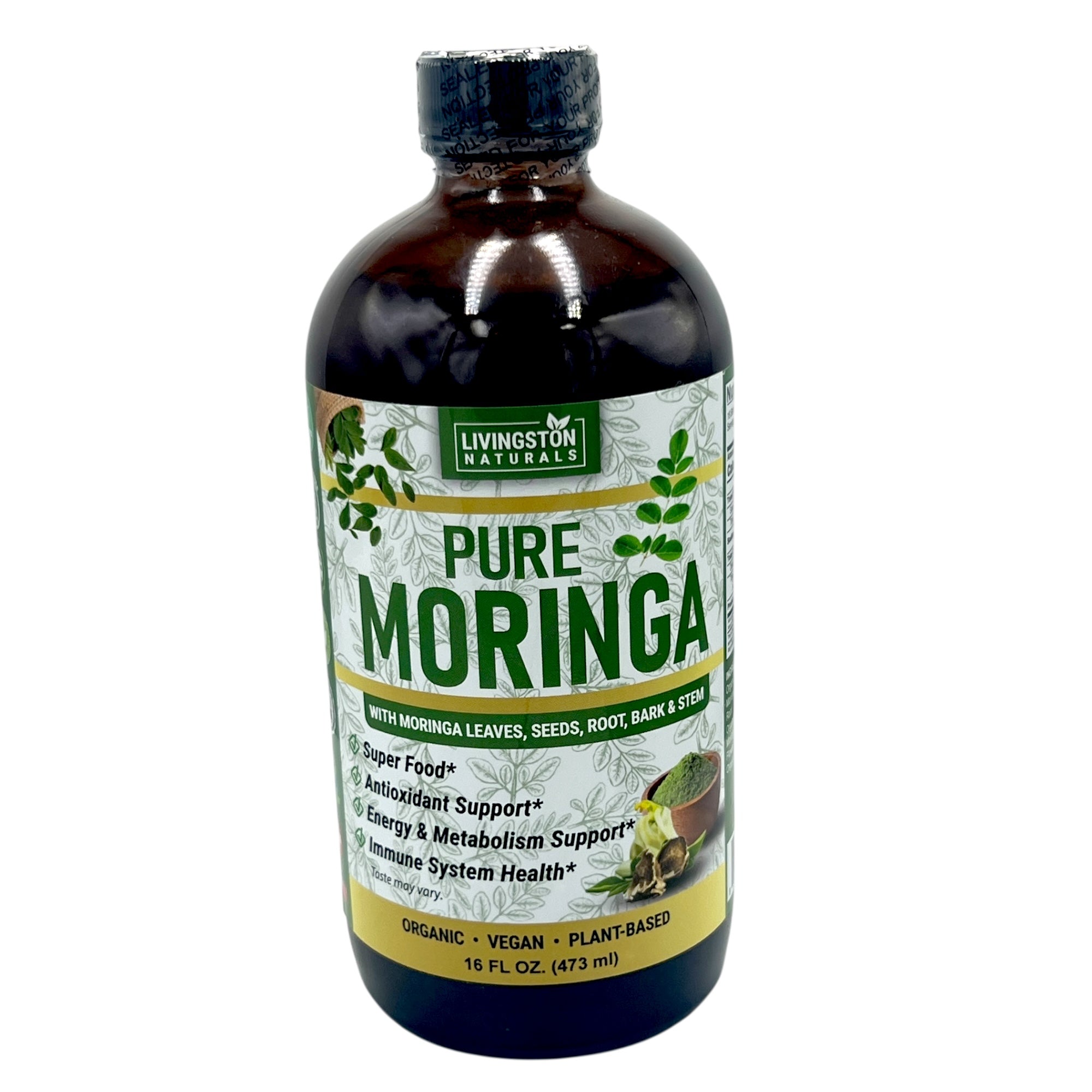 Livingston Naturals Pure Moringa 16 FL Oz.
