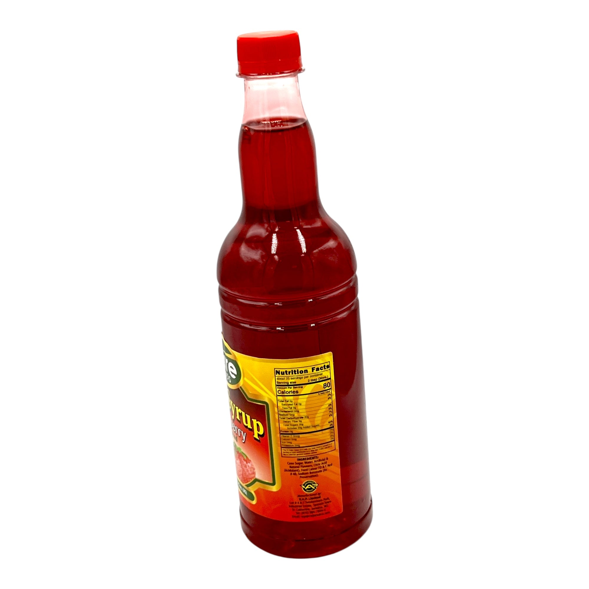 Pure Bulk Syrup Strawberry 25 Oz