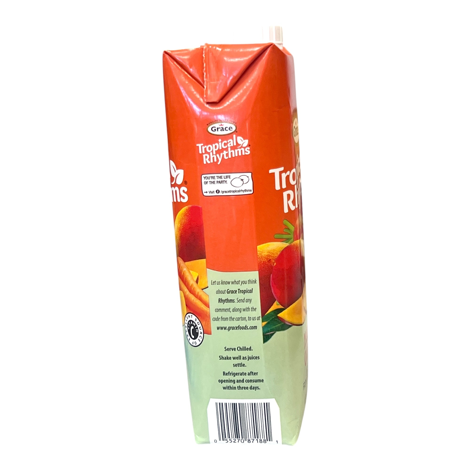 Grace Tropical Rhythms Mango Carrot 33.8 Fl Oz.