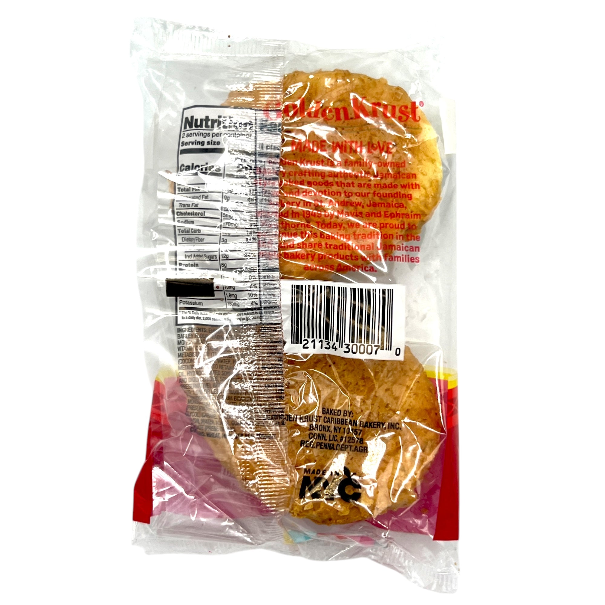 Golden Krust Rock Cake 5 Oz (142 G)