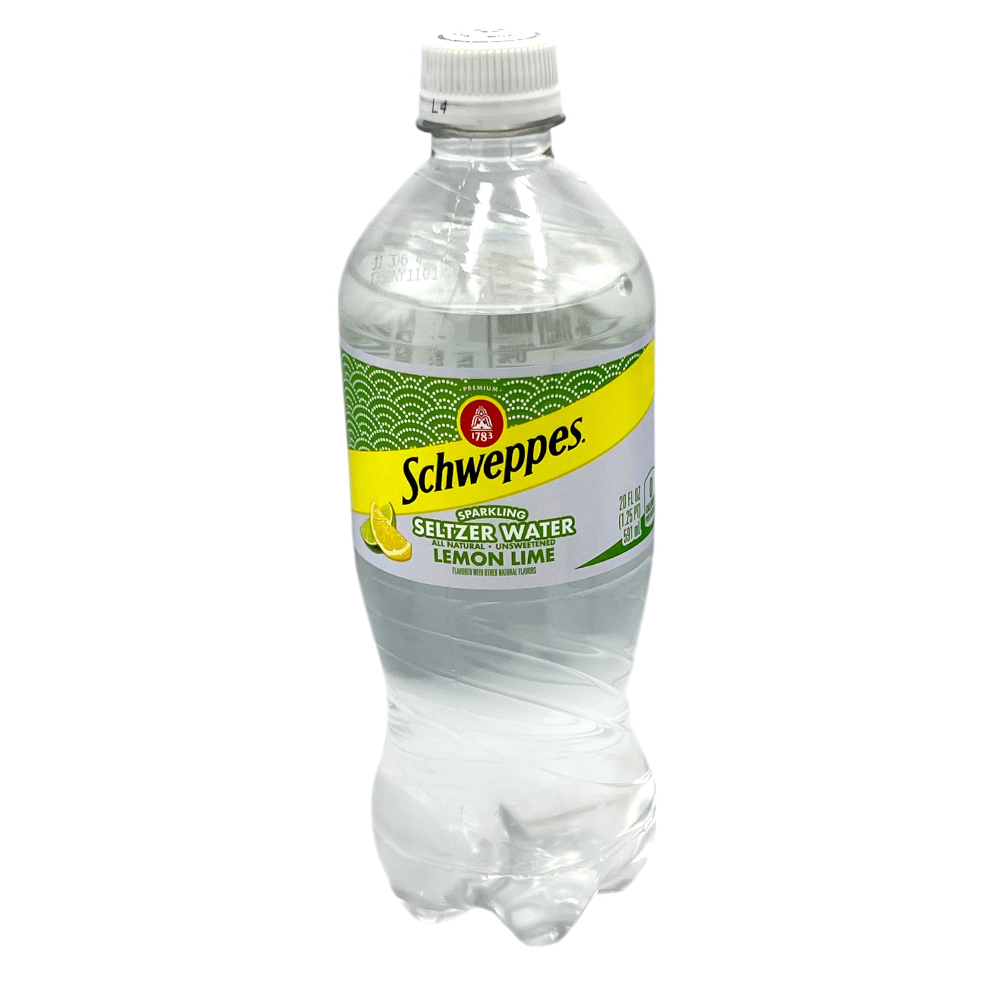 Schweppes Lemon Lime Seltzer 20 Oz