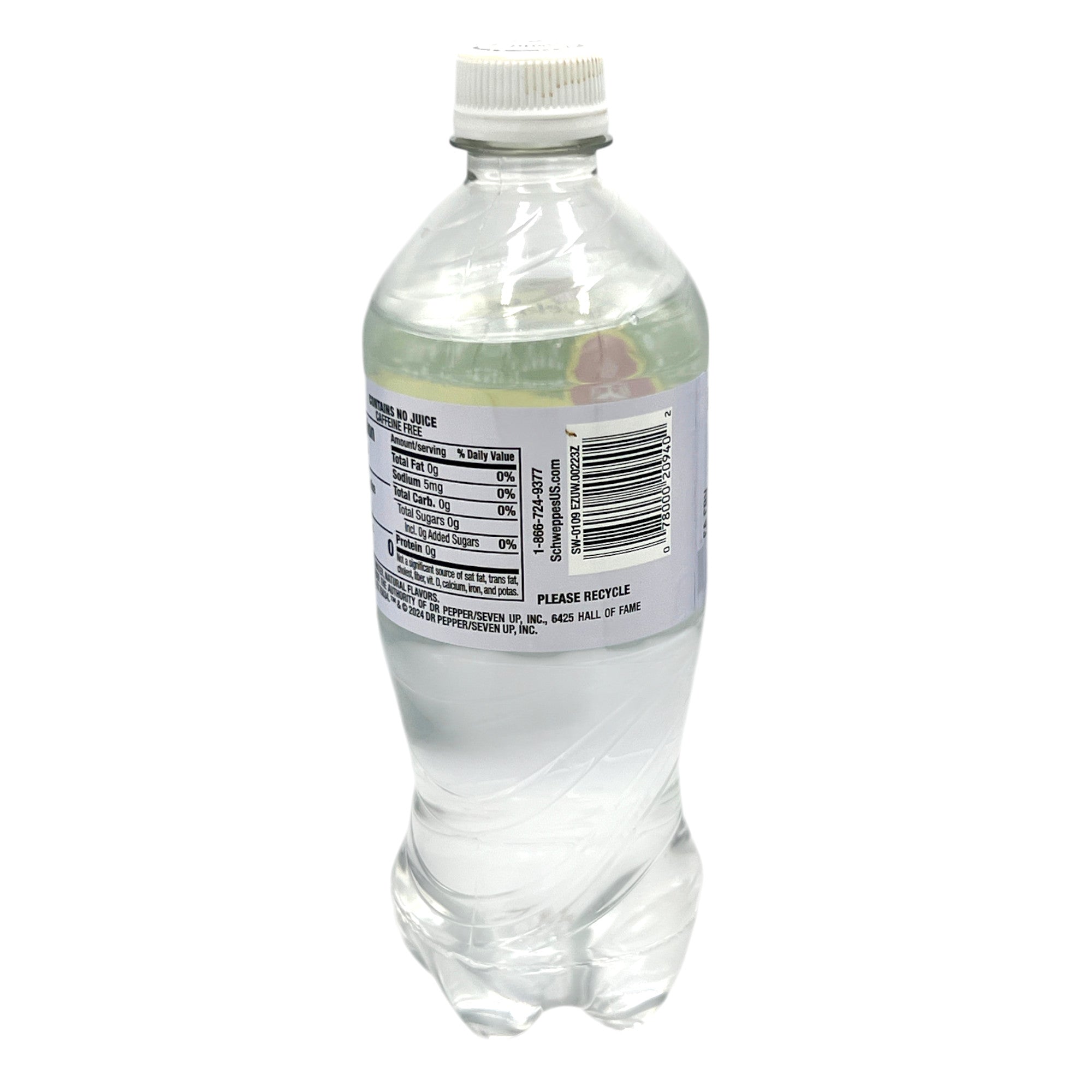 Schweppes Lemon Lime Seltzer 20 Oz