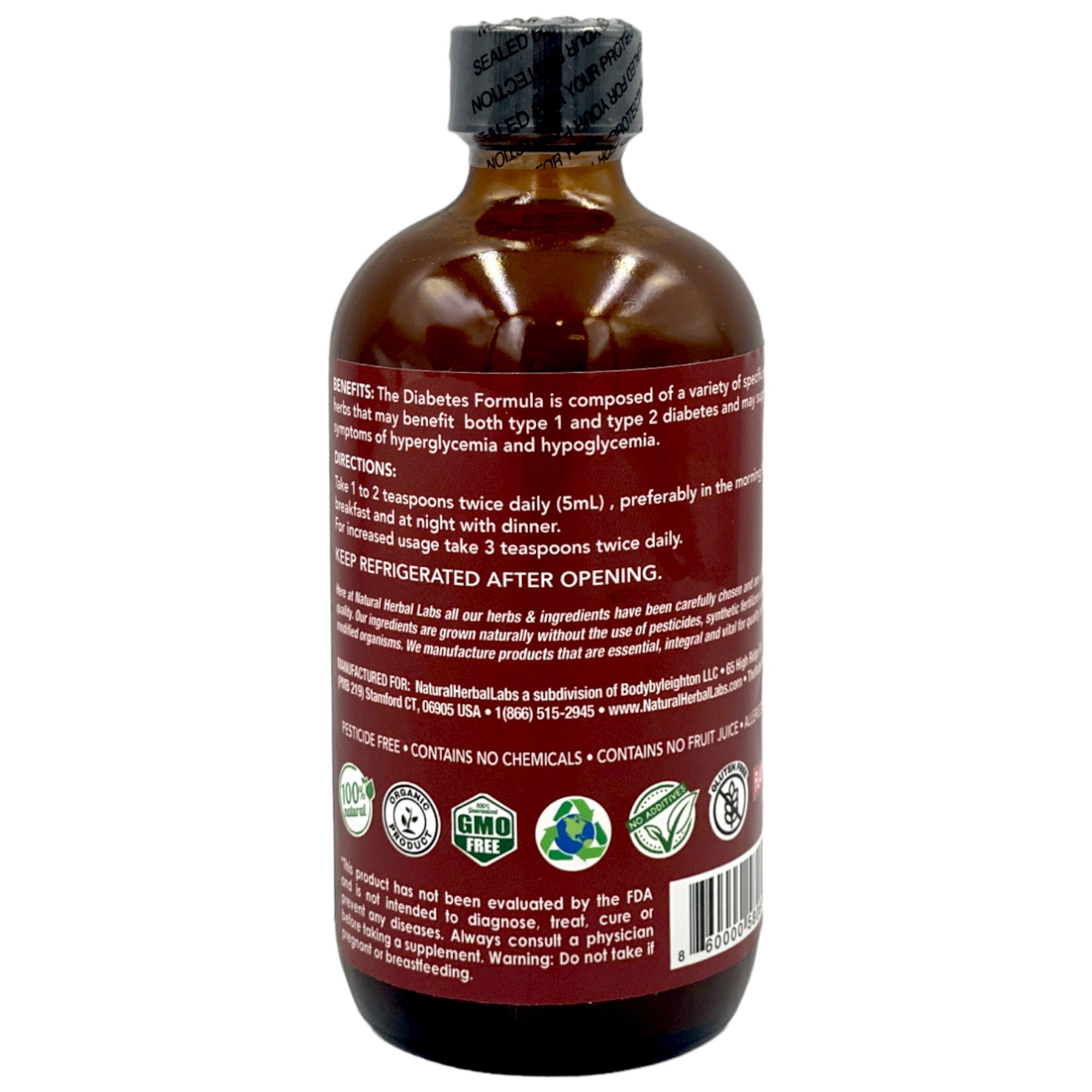 THE DIABETES FORMULA 8 OZ.