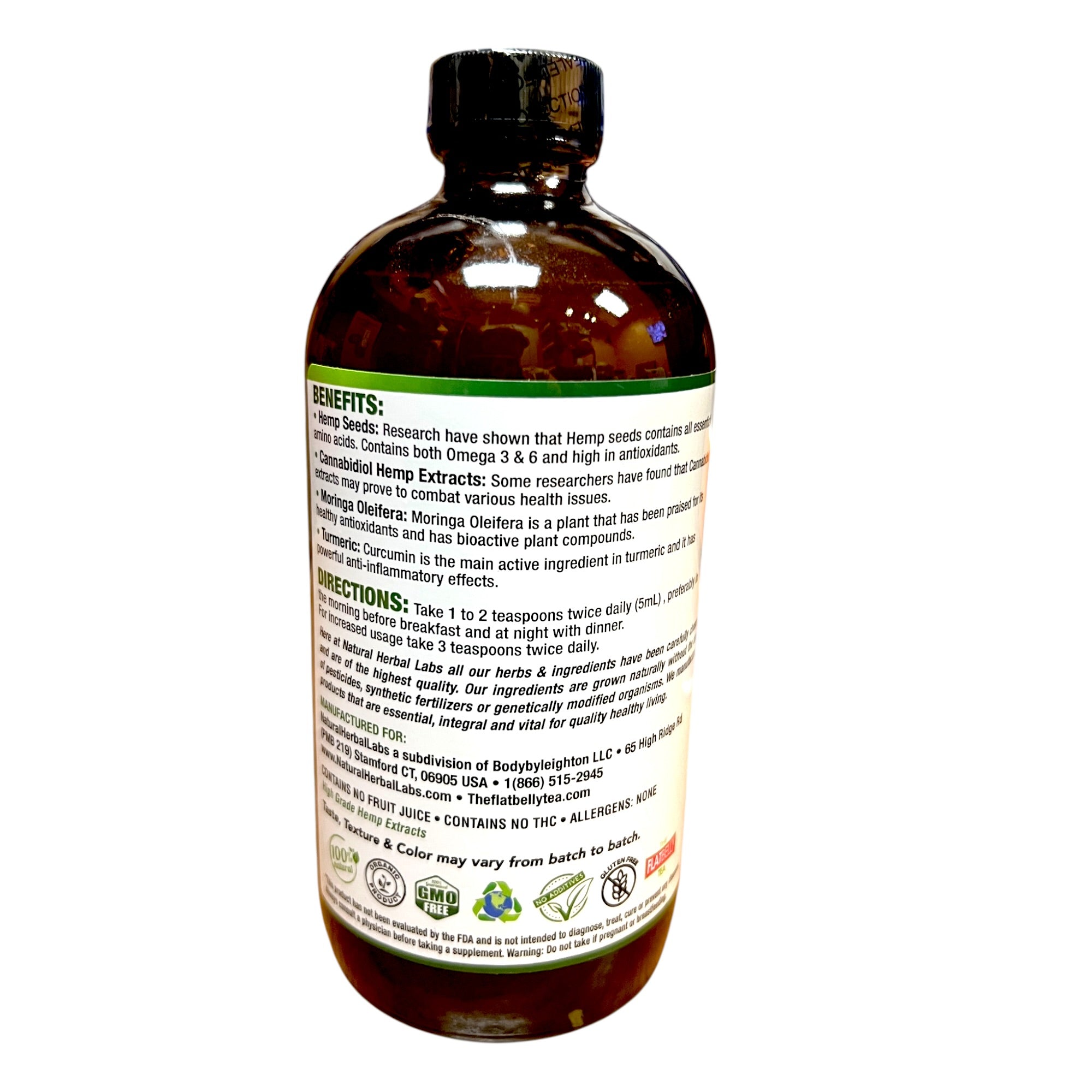Hempseed Tonic 16 Oz