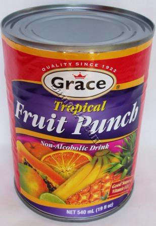 GRACE TROPICAL FRUIT PUNCH DRINK 19 OZ 

GRACE TROPICAL FRUIT PUNCH DRINK 19 OZ: available at Sam's Caribbean Marketplace, the Caribbean Superstore for the widest variety of Caribbean food, CDs, DVDs, and Jamaican Black Castor Oil (JBCO). 