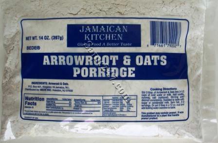JAMAICAN KITCHEN ARROWROOT & OATS 

JAMAICAN KITCHEN ARROWROOT & OATS: available at Sam's Caribbean Marketplace, the Caribbean Superstore for the widest variety of Caribbean food, CDs, DVDs, and Jamaican Black Castor Oil (JBCO). 