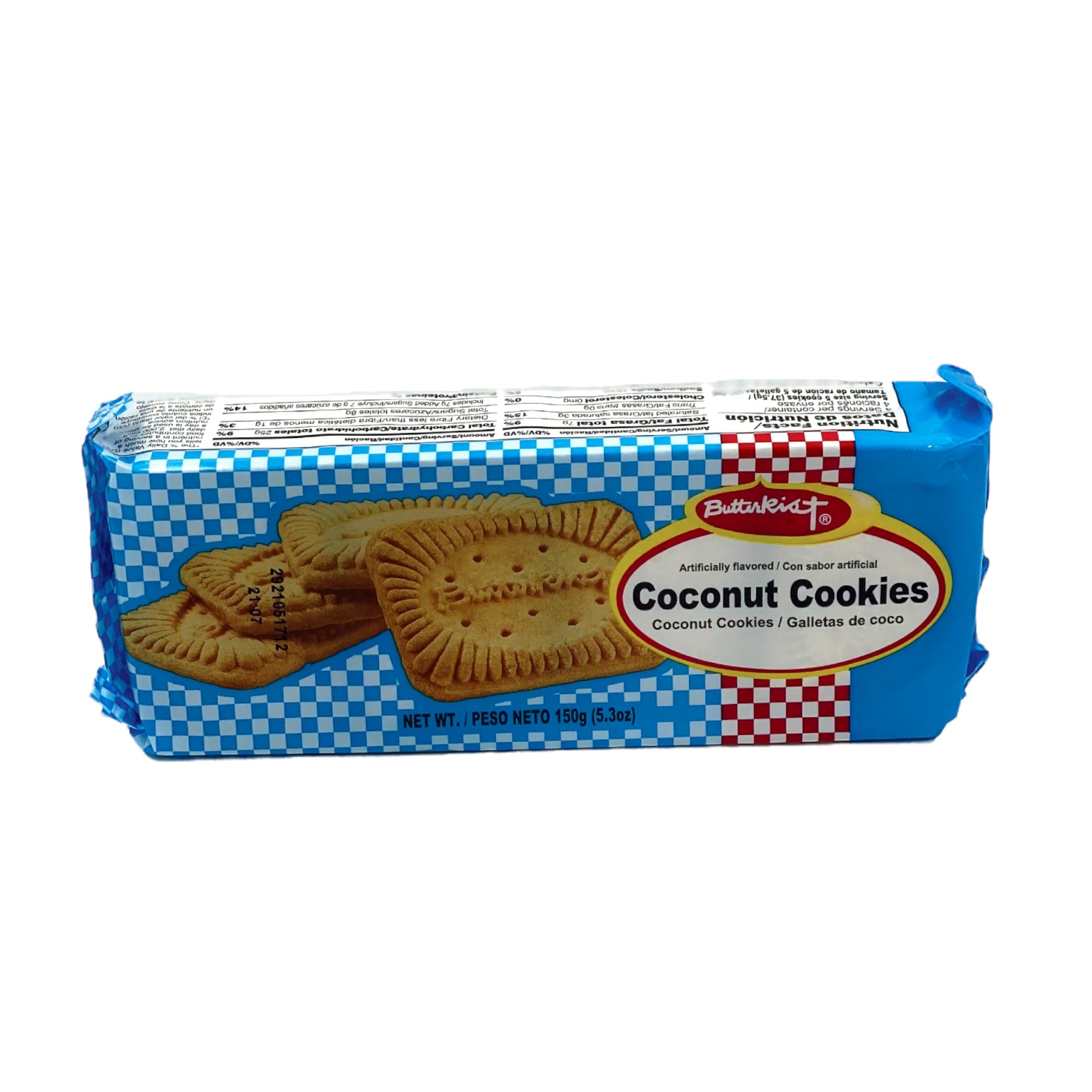 BUTTERKIST COCONUT COOKIES 150G