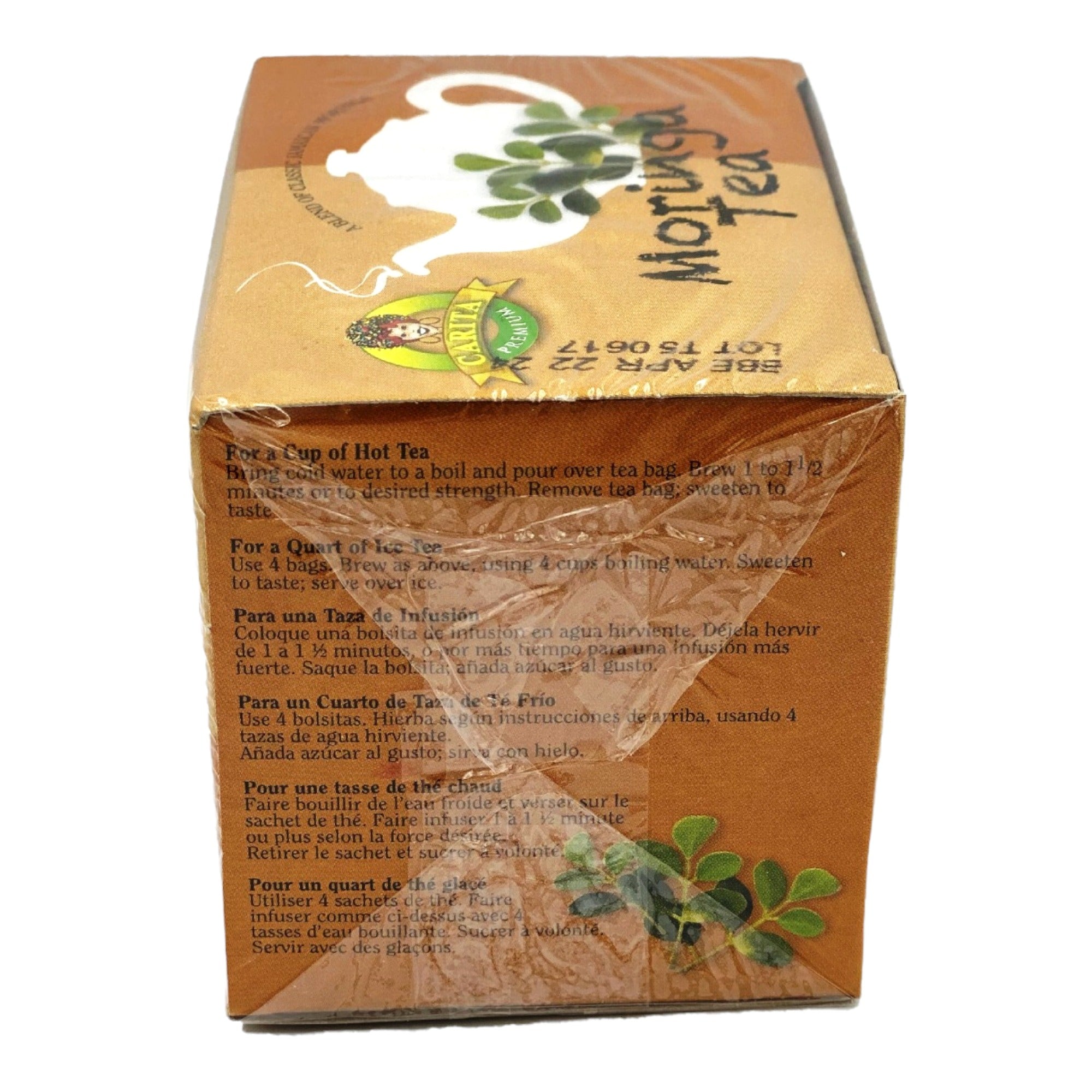 CARITA MORINGA TEA - 20 TEA BAGS