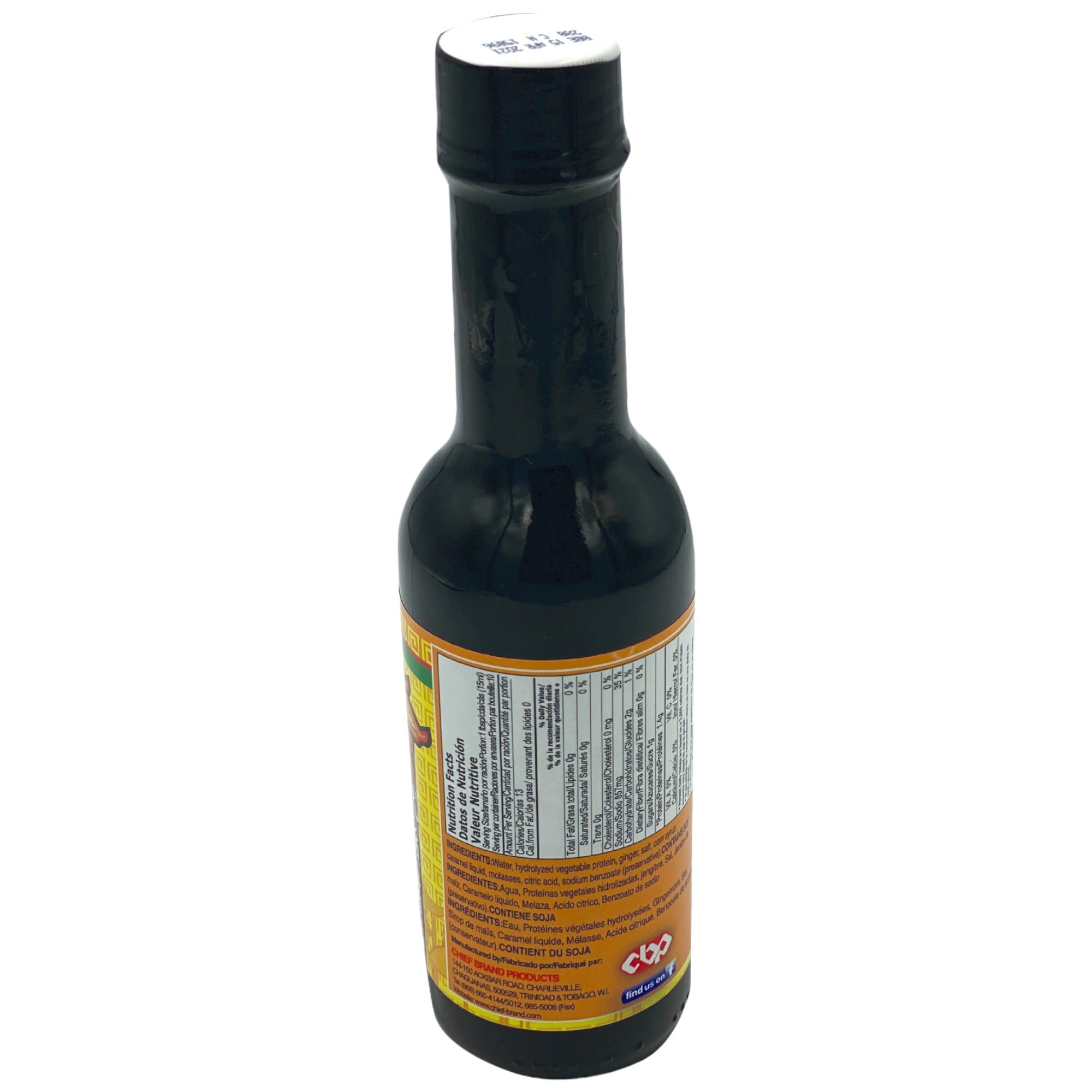 CHIEF GINGER SOY SAUCE 5 OZ.