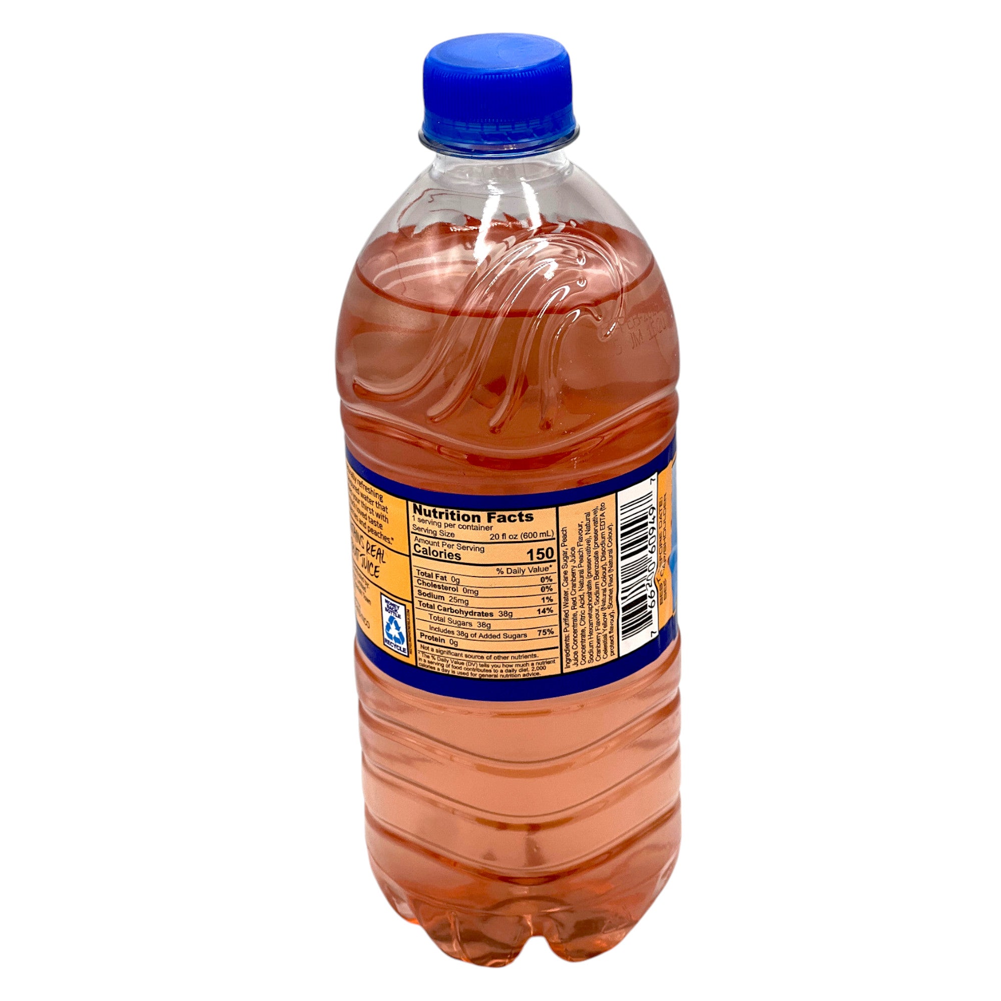 Wisynco Cran-Peach Wata 20 Fl Oz. (600 ML)