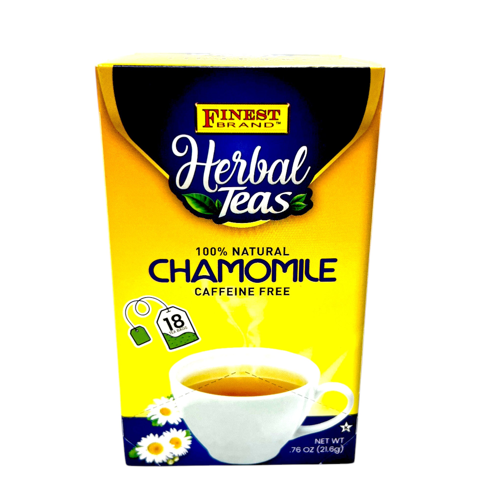 FINEST BRAND HERBAL TEAS CHAMOMILE