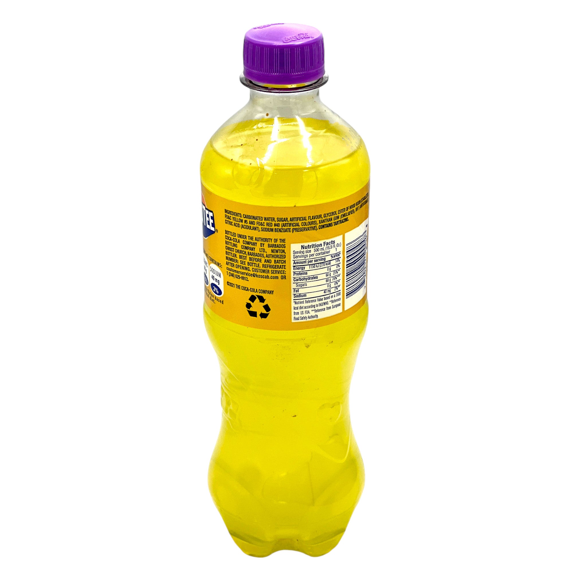 Frutee Pineapple Soda 16.9 Oz