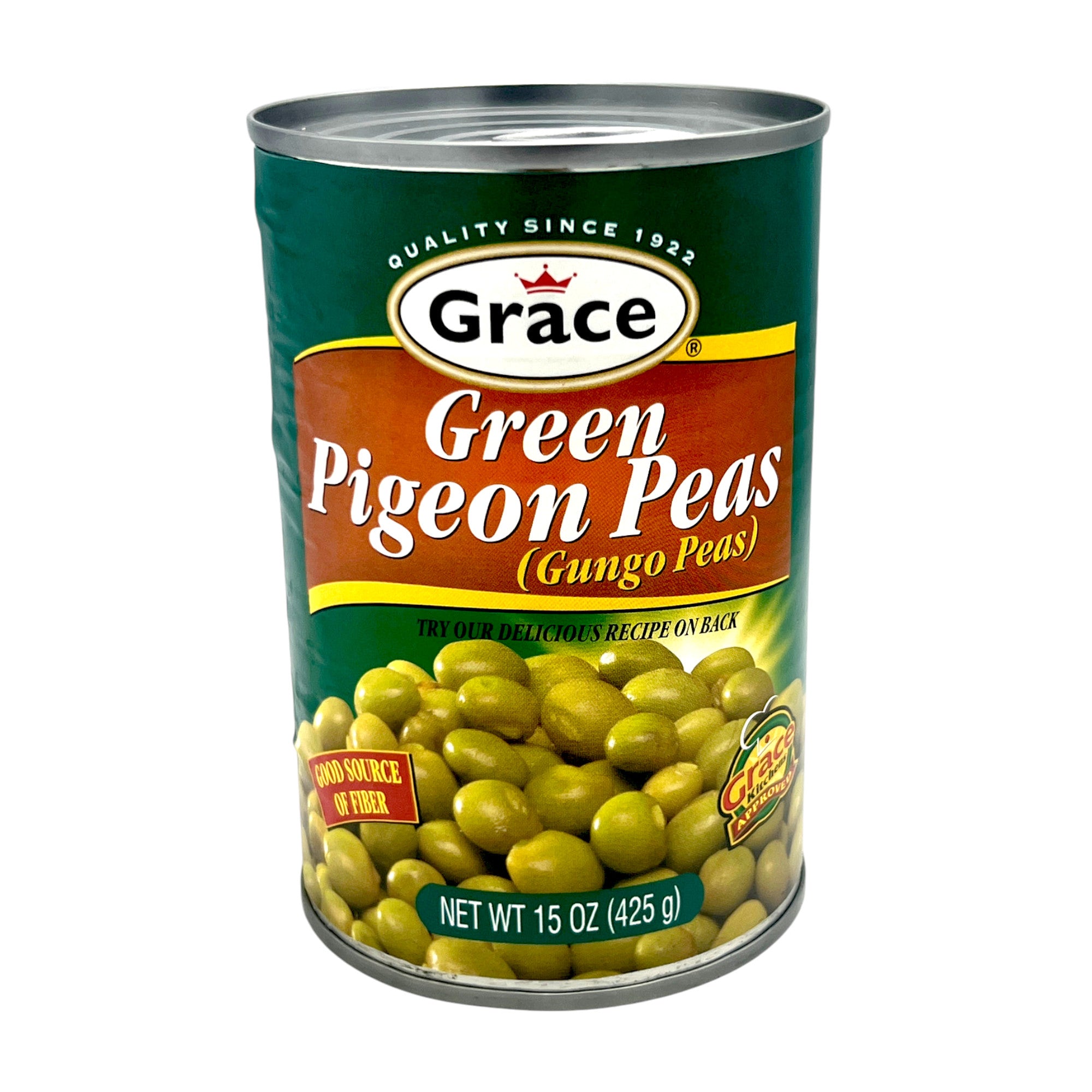 Grace Green Gungo Peas (Grace Green Pigeon Peas) 15 Oz (425 G)