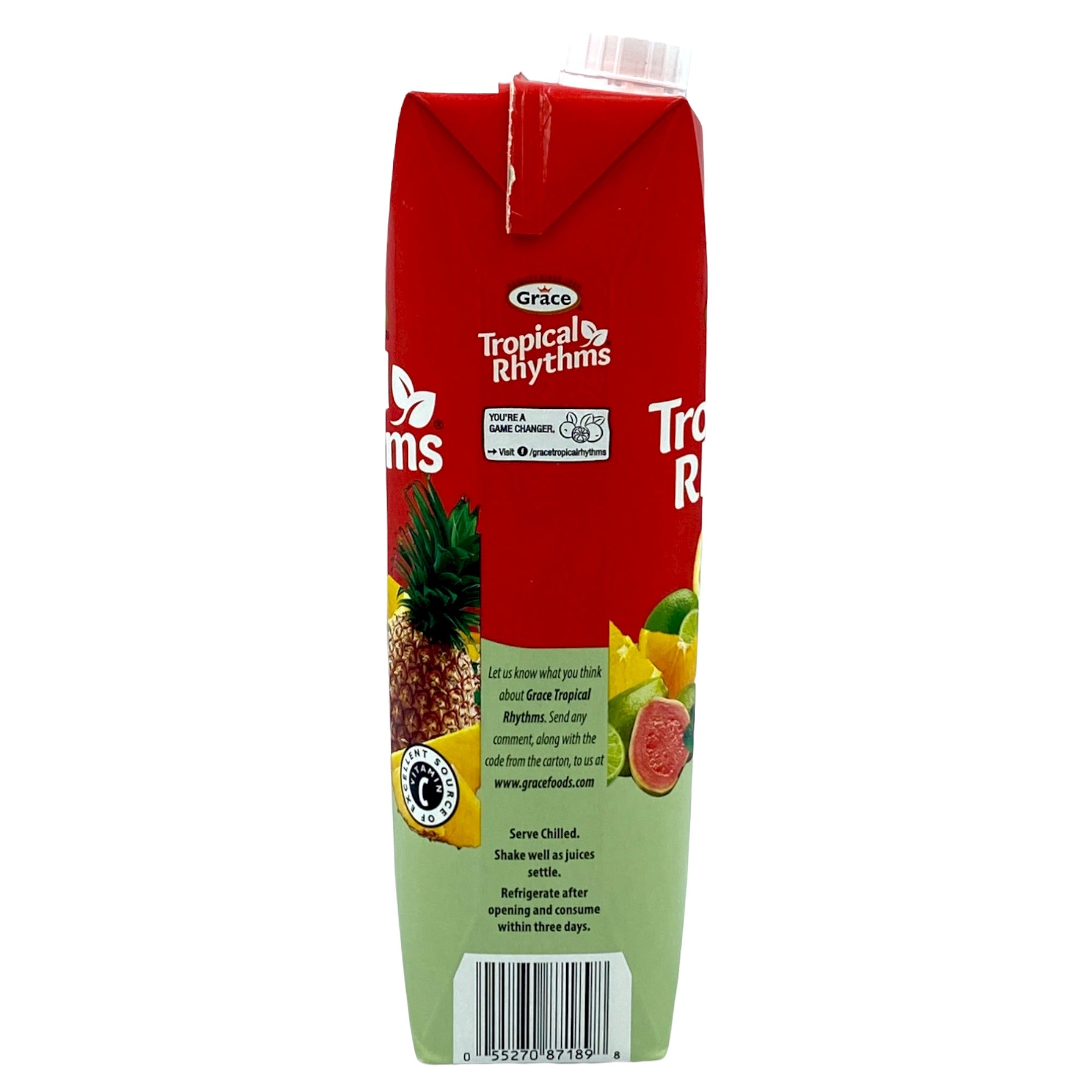 GRACE TROPICAL RHYTHMS FRUIT PUNCH 33.8 FL OZ.