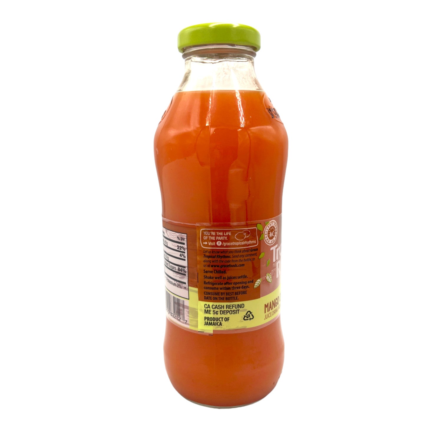 GRACE TROPICAL RHYTHMS MANGO CARROT 33.8 FL OZ.