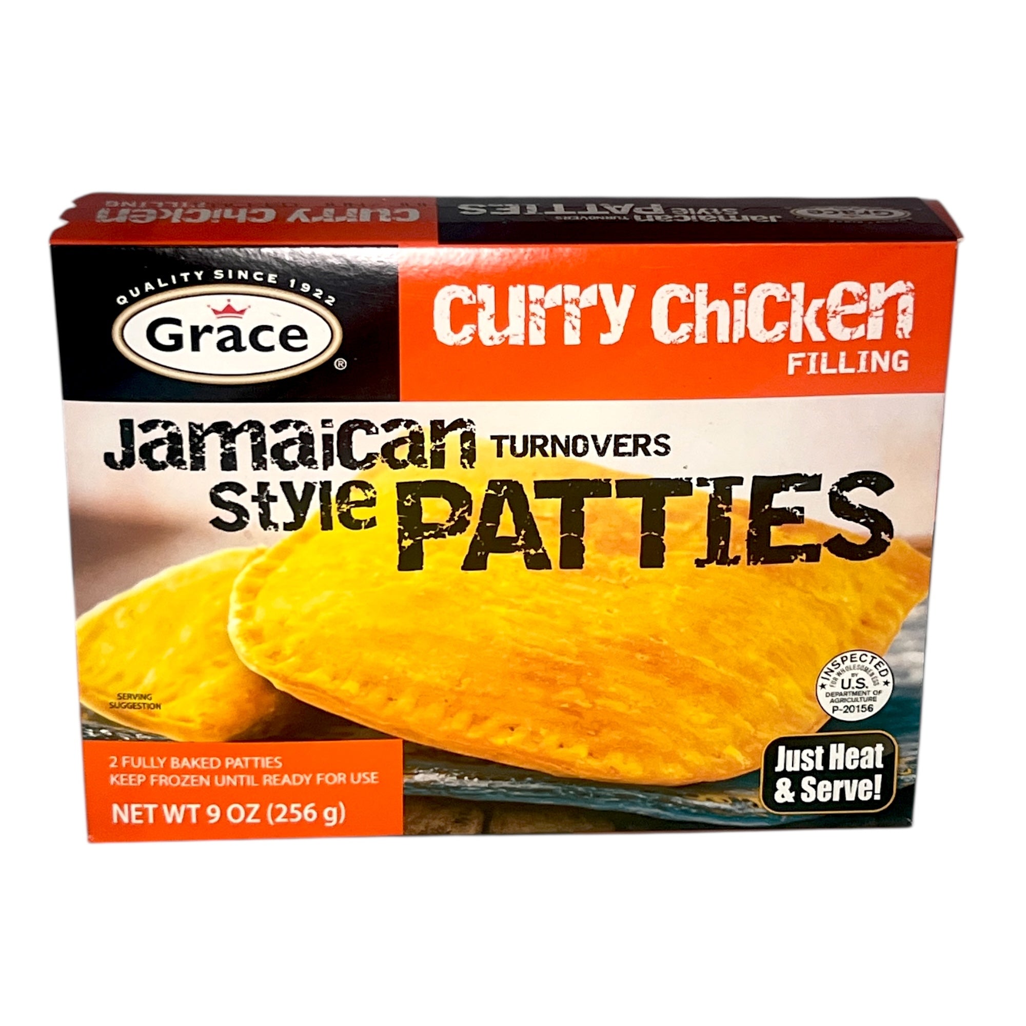 Grace Curry Chicken Patties 9 Oz
