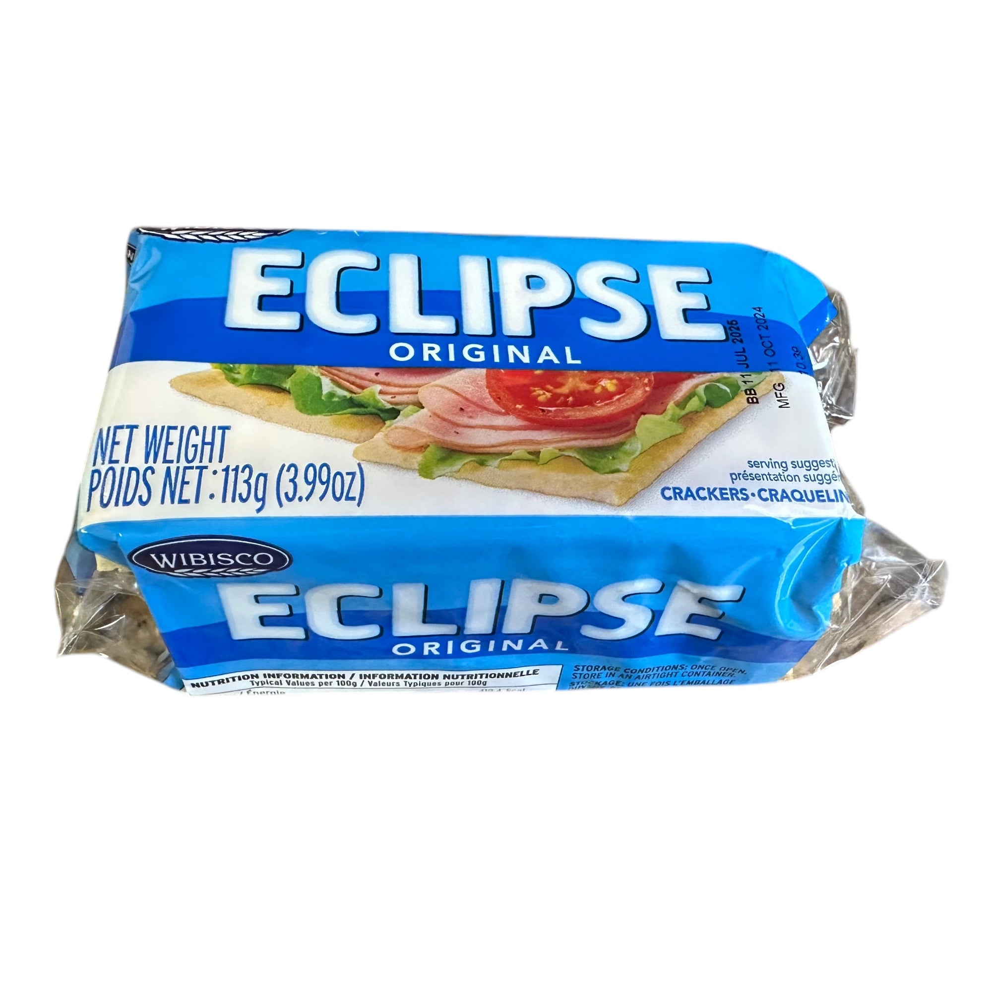 WIBISCO Eclipse Crackers Original 3.99 Oz (113 G)