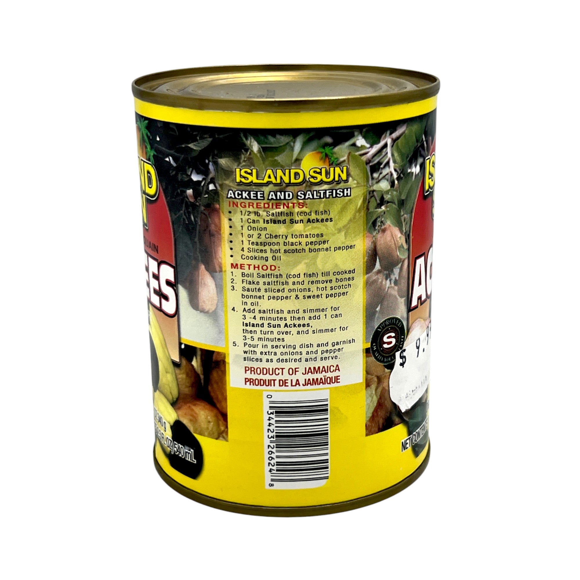 ISLAND SUN ACKEE 19 OZ
