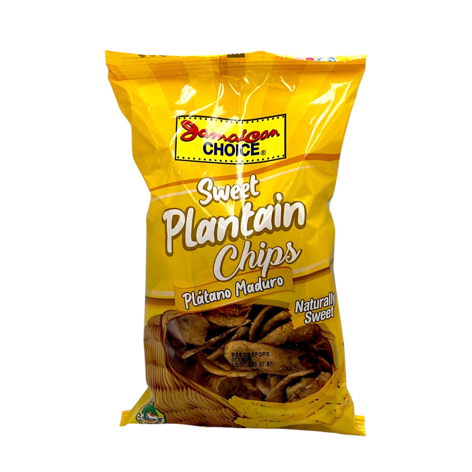 Jamaican Choice Sweet Plantain Chips 2.5 Oz.