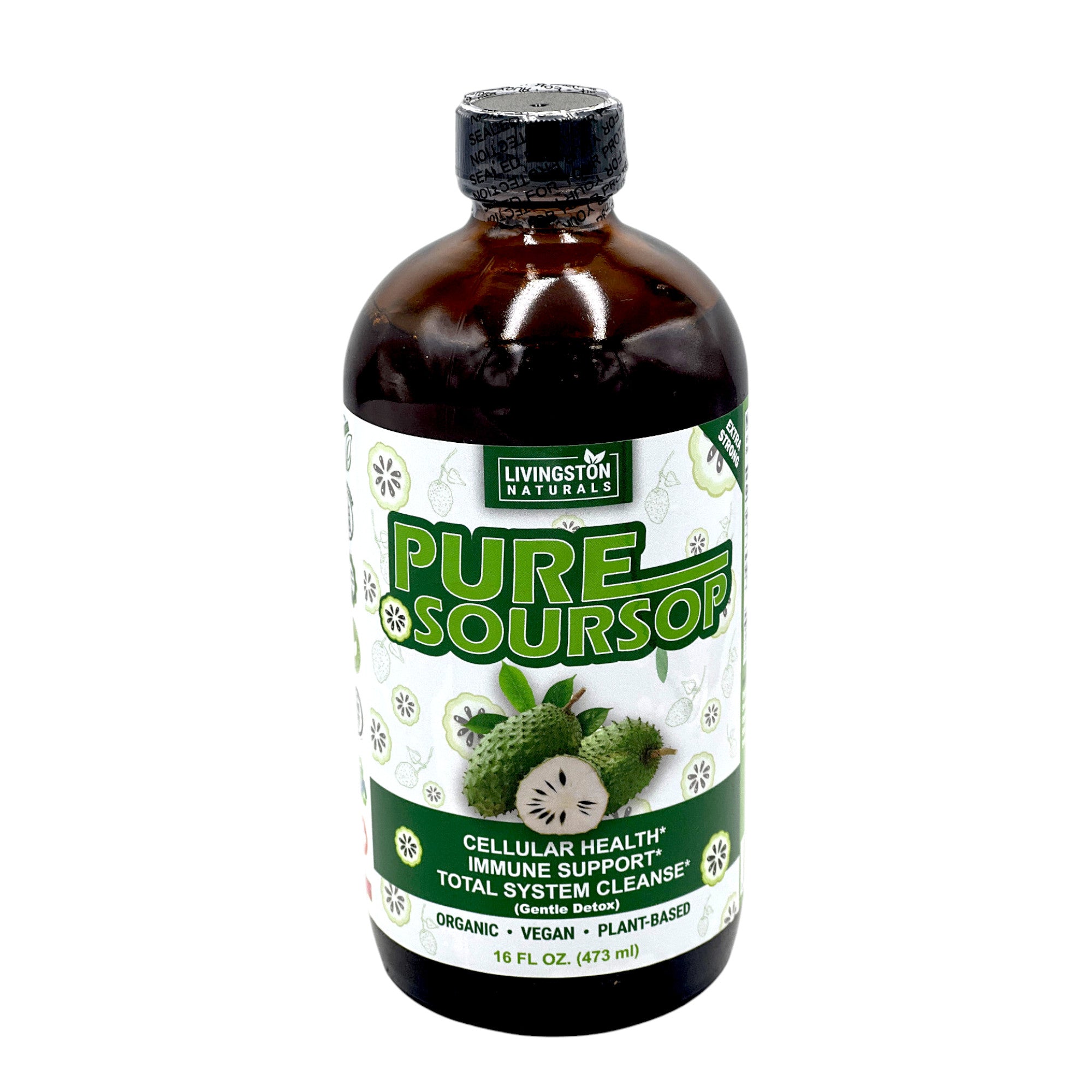 LIVINGSTON NATURALS PURE SOURSOP 16 OZ.