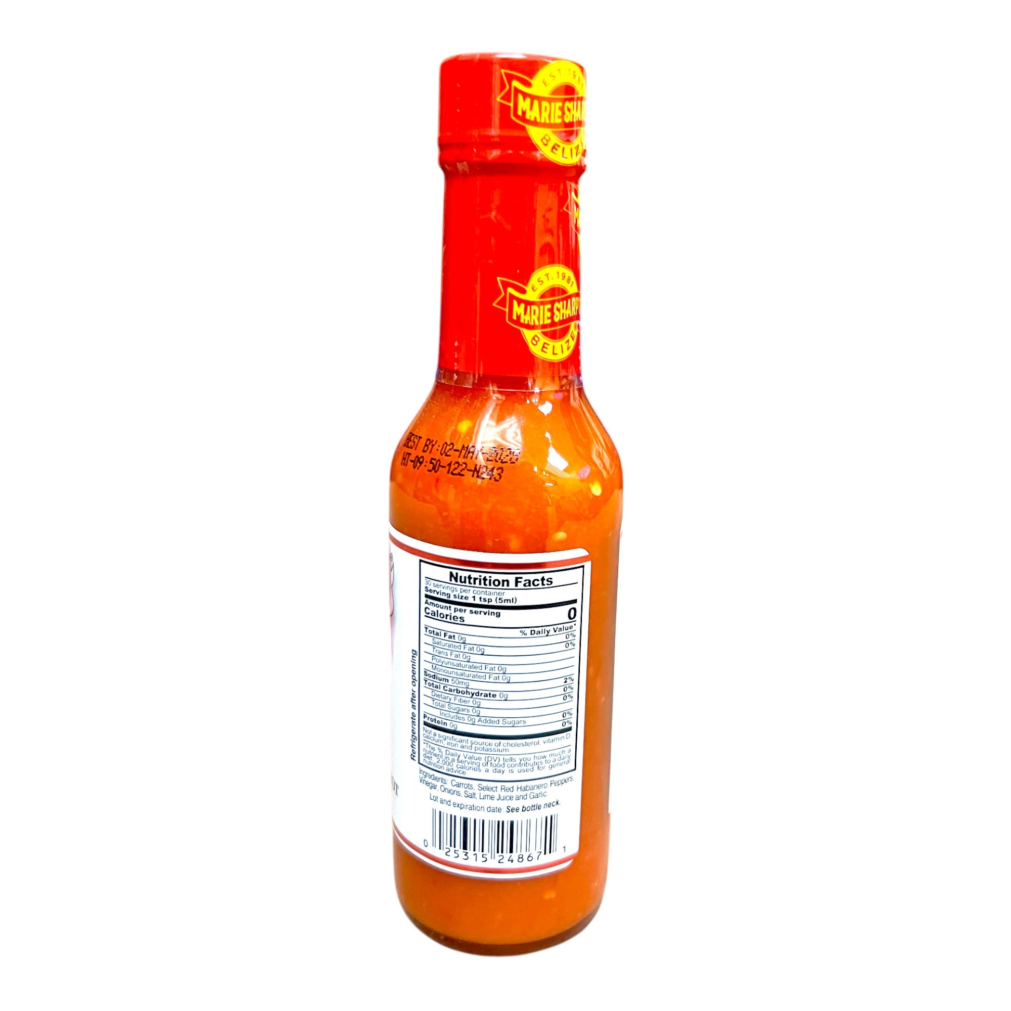 Marie Sharp's Habanero Pepper Sauce 5 Oz